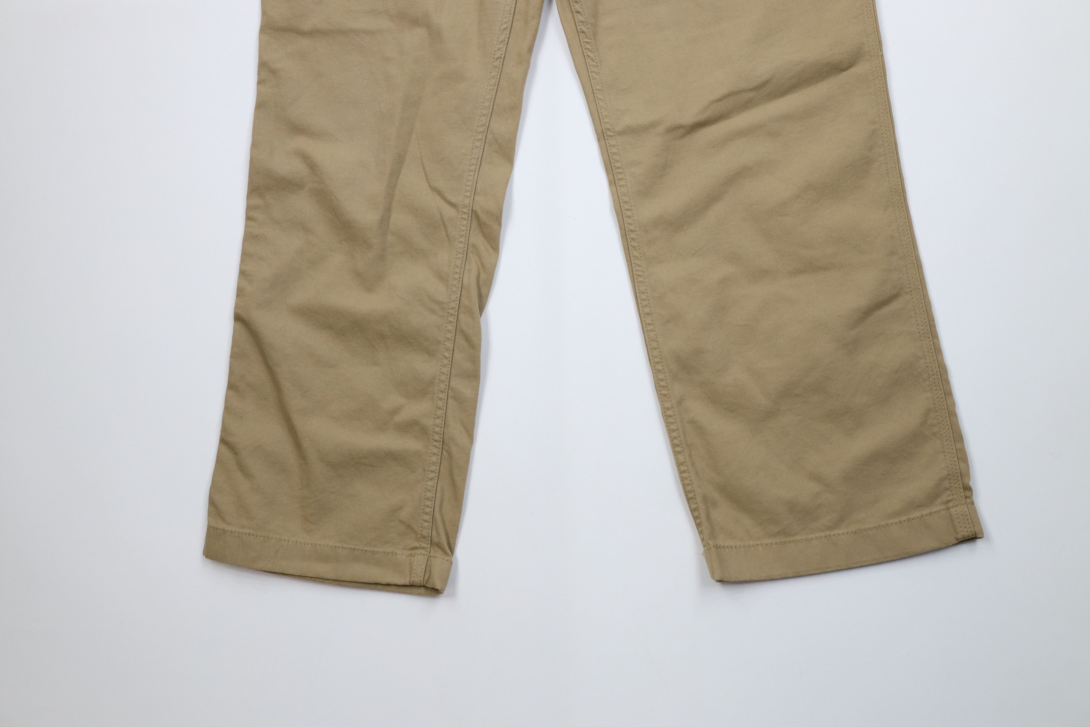 Carhartt Vintage Y2K Carhartt Canvas Stretch Wide Leg Dungaree Pants Size US 36 / EU 52 - 4 Thumbnail