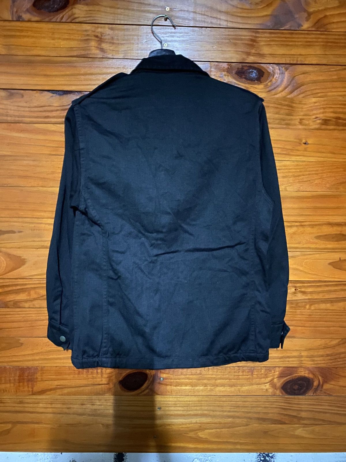 Vintage 1989 Paul Boyé French Military Field Jacket – Black