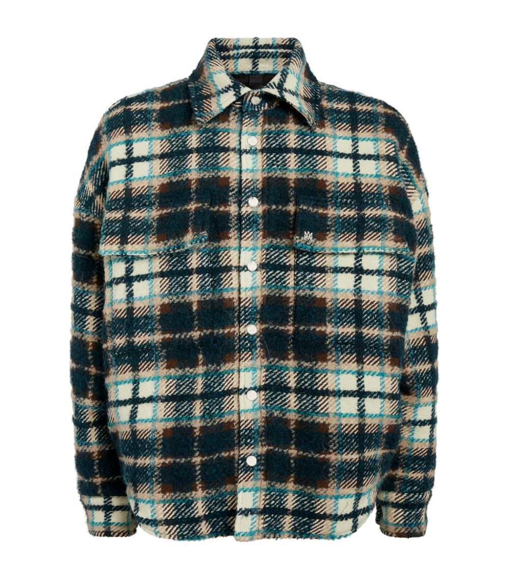 Amiri Amiri Quilted Plaid Flannel Jacket Size US L / EU 52-54 / 3 - 8 Thumbnail