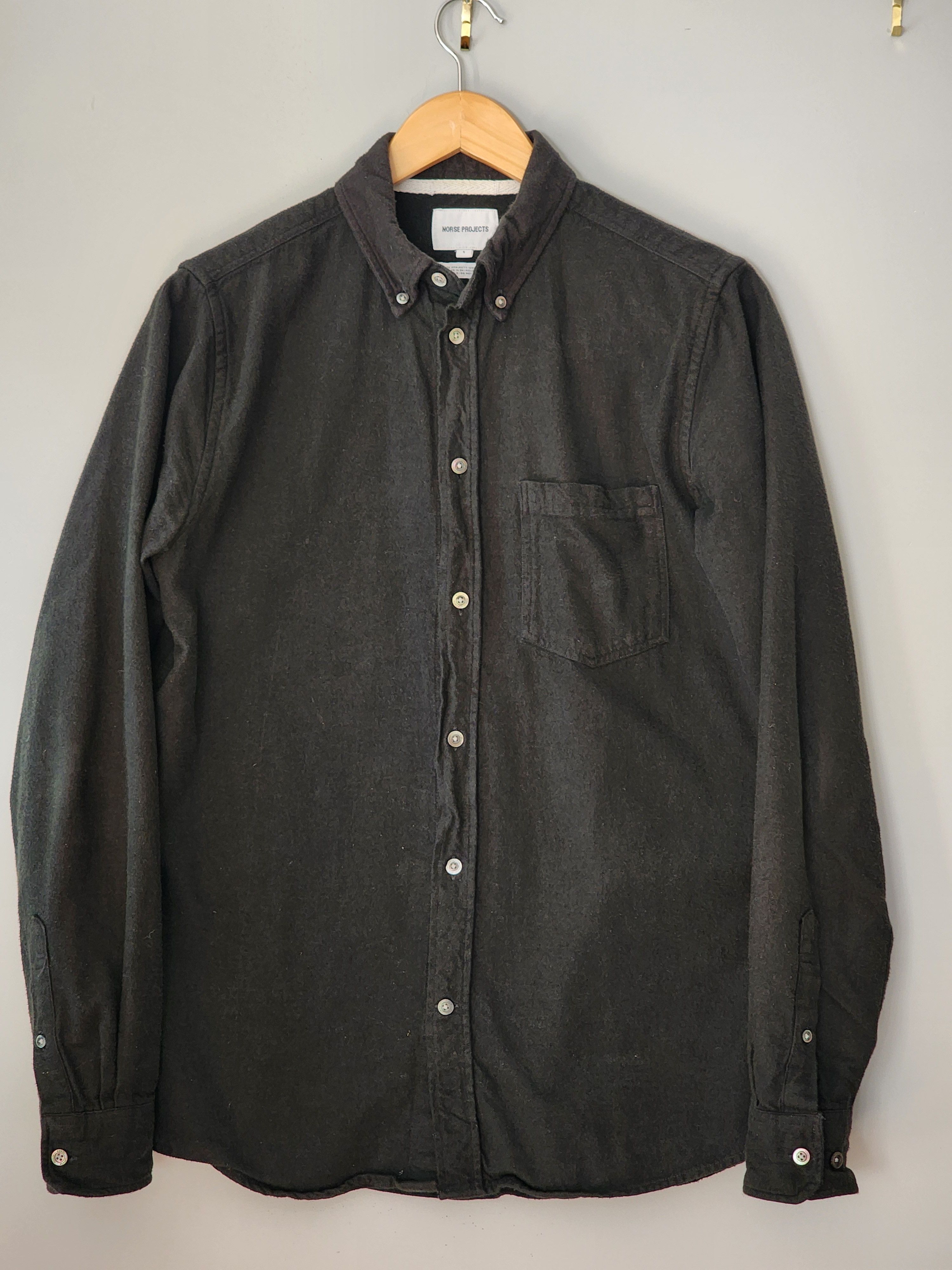 Norse Projects Green Flannel Shirt Size US S / EU 44-46 / 1 - 1 Thumbnail