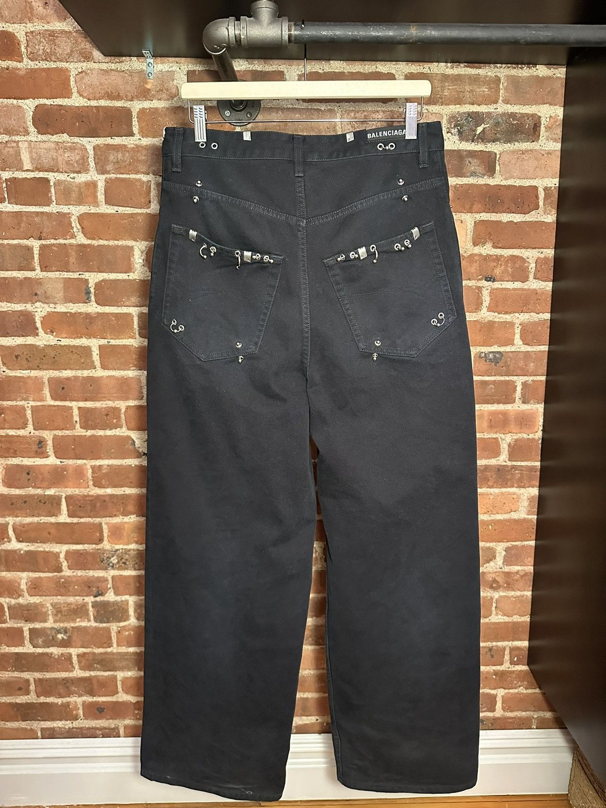 Balenciaga SS/24 Balenciaga Pierced Denim Size US 30 / EU 46 - 2 Thumbnail