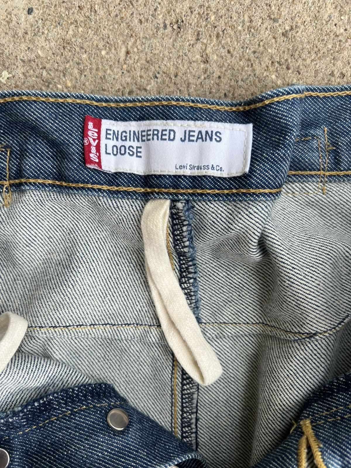 Levi's Vintage Clothing Vintage Levis Engineered Baggy Jeans Size US 32 / EU 48 - 7 Thumbnail