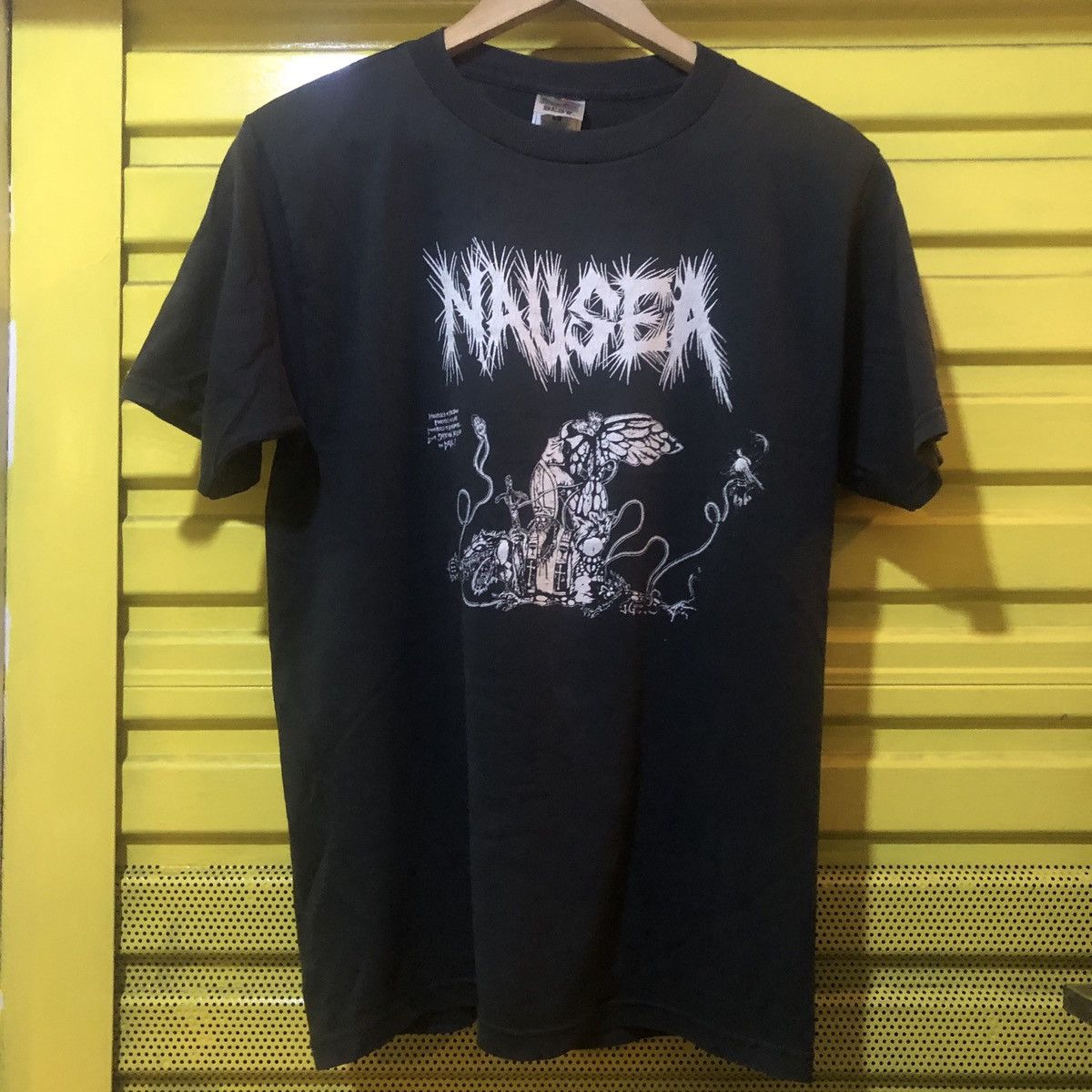 Band Tees × Vintage Vintage Nausea band tee Size US M / EU 48-50 / 2 - 1 Thumbnail