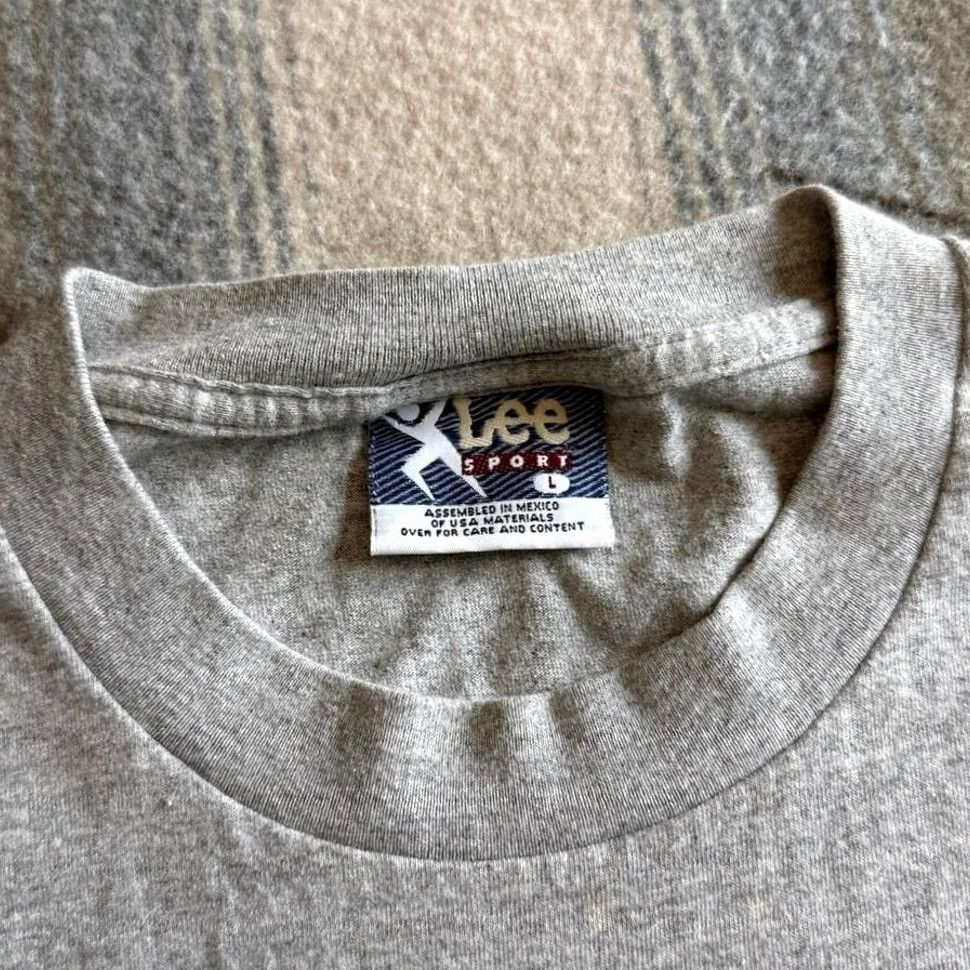 Lee VINTAGE Dallas Cowboys NFL Football T-Shirt Large Lee Sport 90s Mens Gray Size US L / EU 52-54 / 3 - 3 Thumbnail