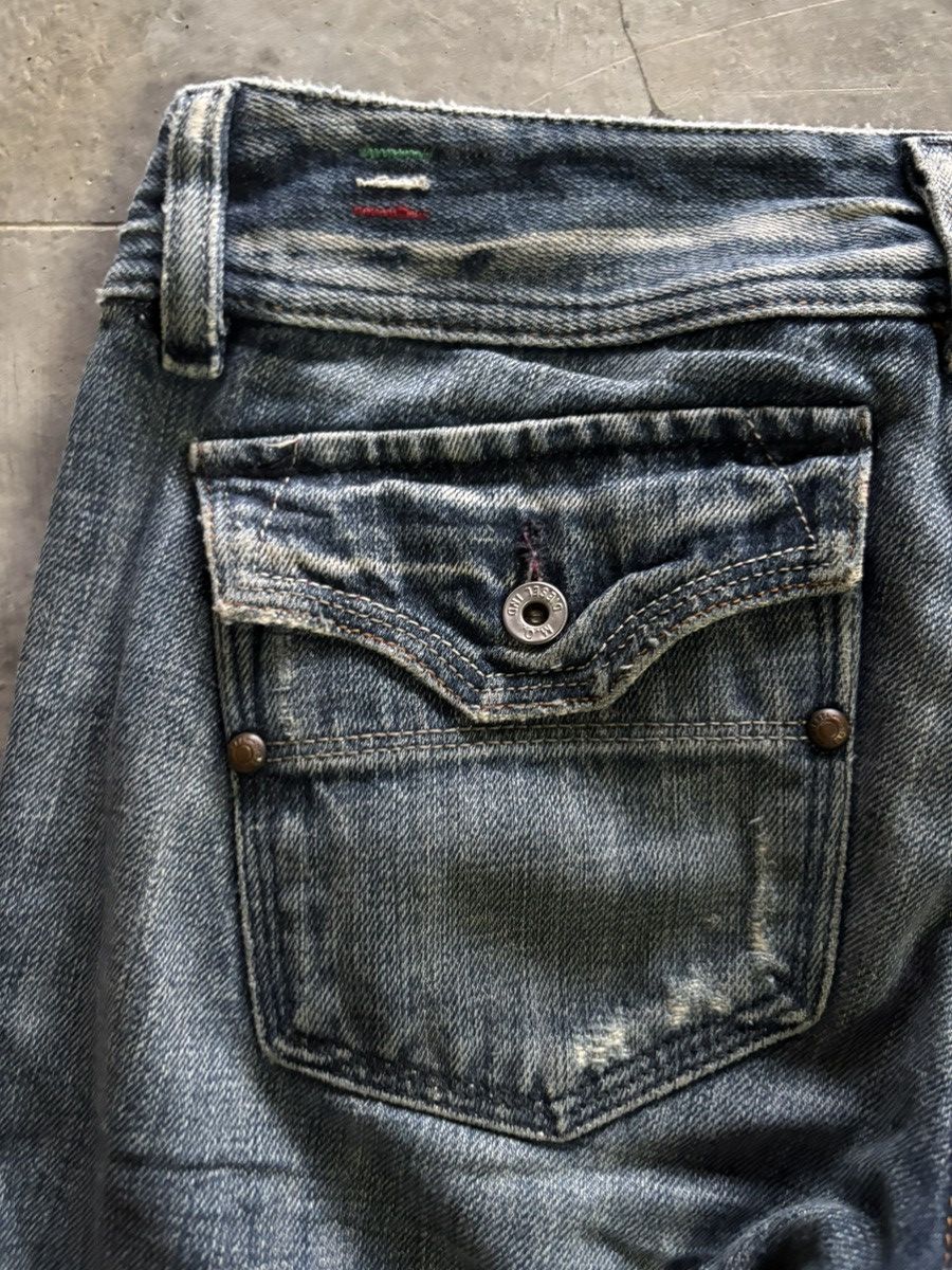 Diesel FLARE diesel jeans pleated leg style punk grunge inspired Size 28" / US 6 / IT 42 - 18 Thumbnail