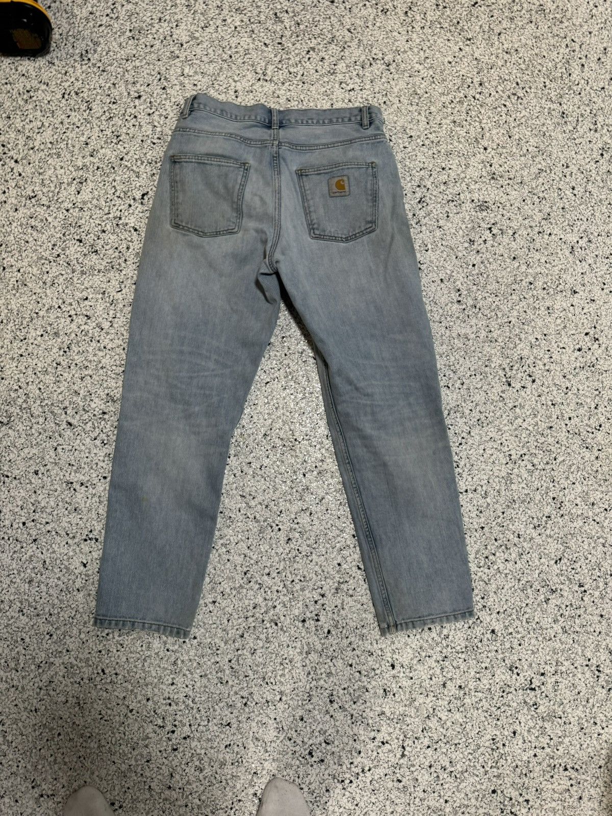 Carhartt Wip Vintage Carhartt WIP Washed Blue Jeans Newel Pant Size US 30 / EU 46 - 1 Thumbnail