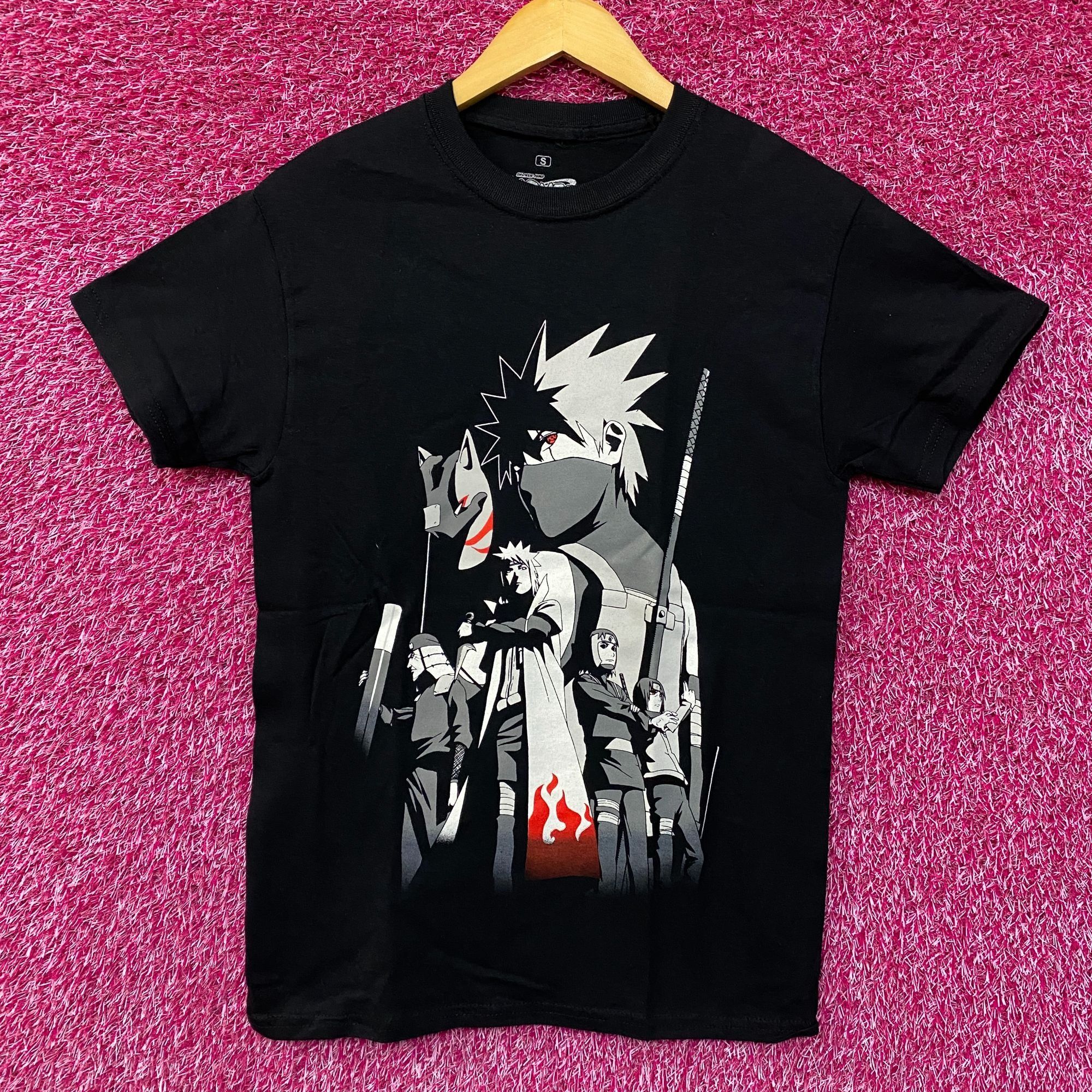 Ripple Junction Naruto Shippuden ANBU Black Ops Kakashi Hokages Anime T-shir Size US S / EU 44-46 / 1 - 1 Thumbnail