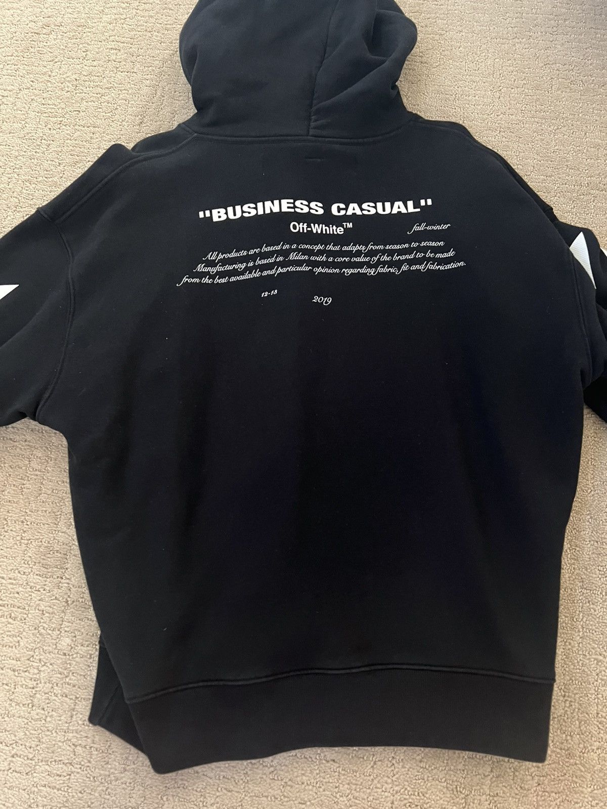 Off-White Off-White Vernini Hoodie Size US L / EU 52-54 / 3 - 4 Thumbnail