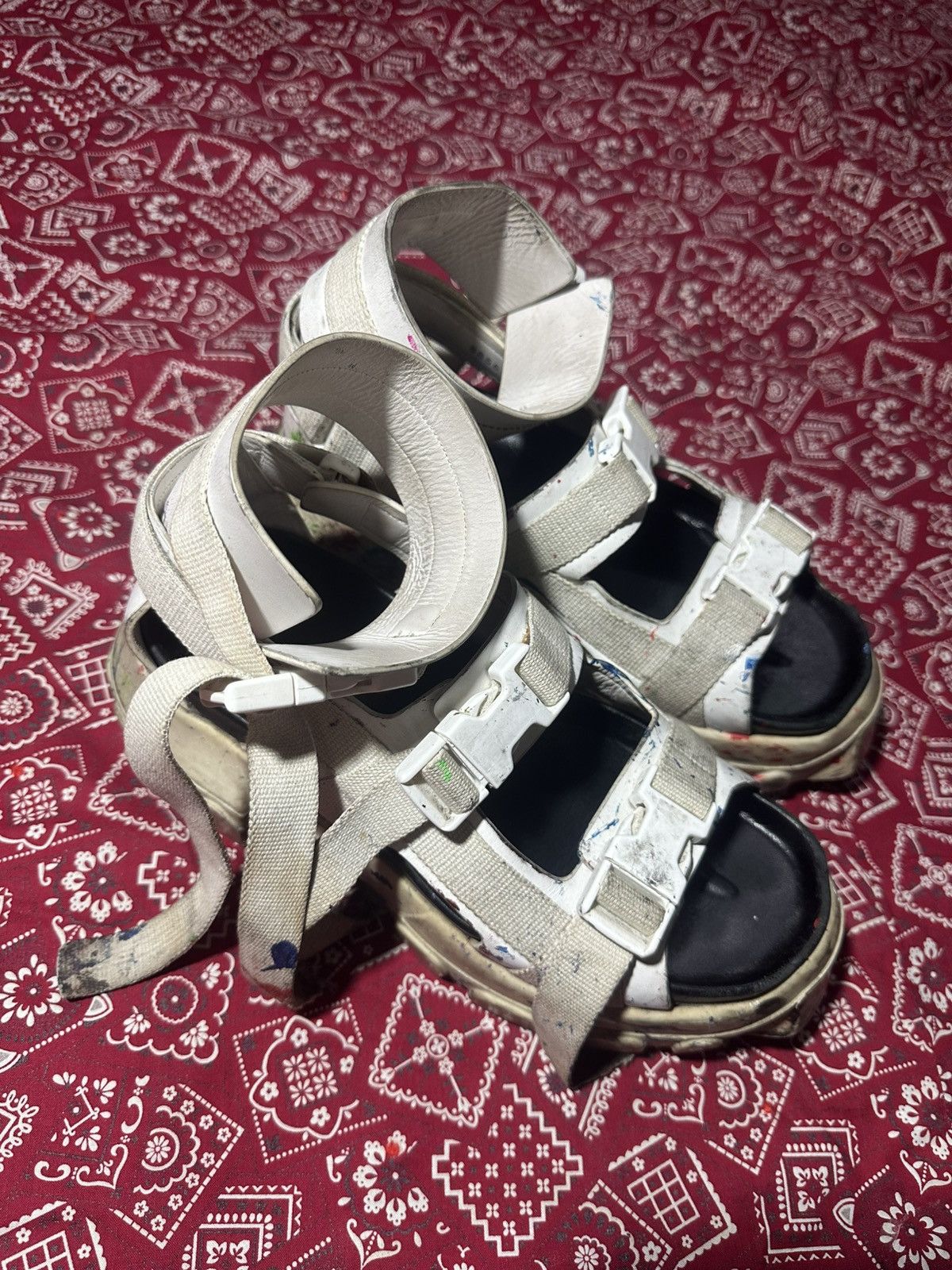 Rick Owens Rick owens tractor sandals with ankle straps Size US 8 / IT 38 - 7 Thumbnail
