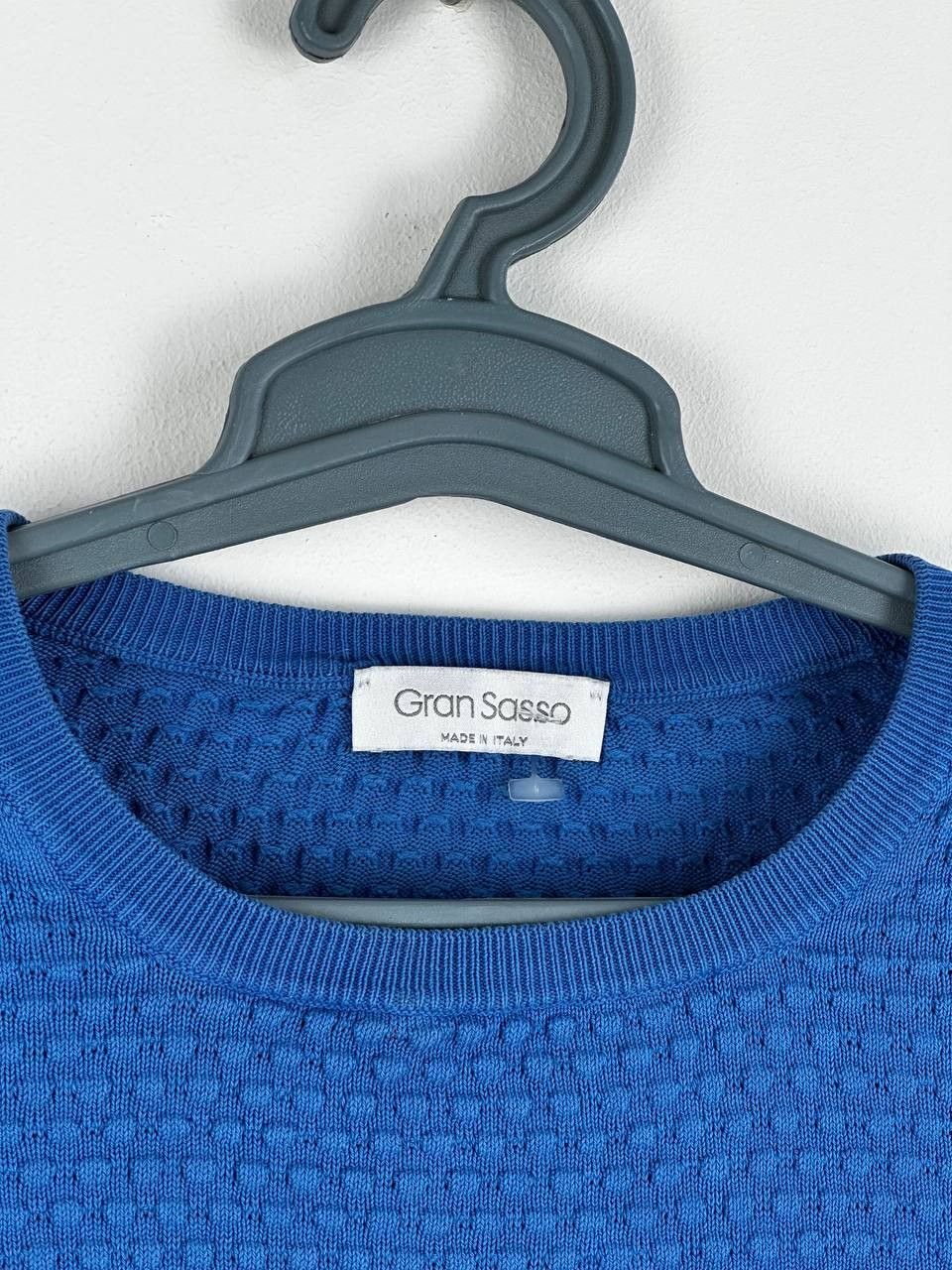 Gran Sasso Gran Sasso Knit Cotton Pullover Sweater Size L Size US L / EU 52-54 / 3 - 4 Thumbnail