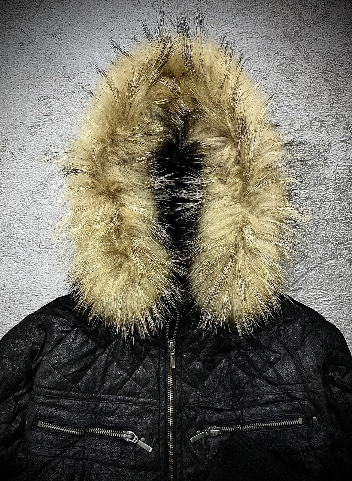 Japanese Brand 2000s Roushatte Bondage Punk Zip Fur Jacket Size US M / EU 48-50 / 2 - 5 Thumbnail