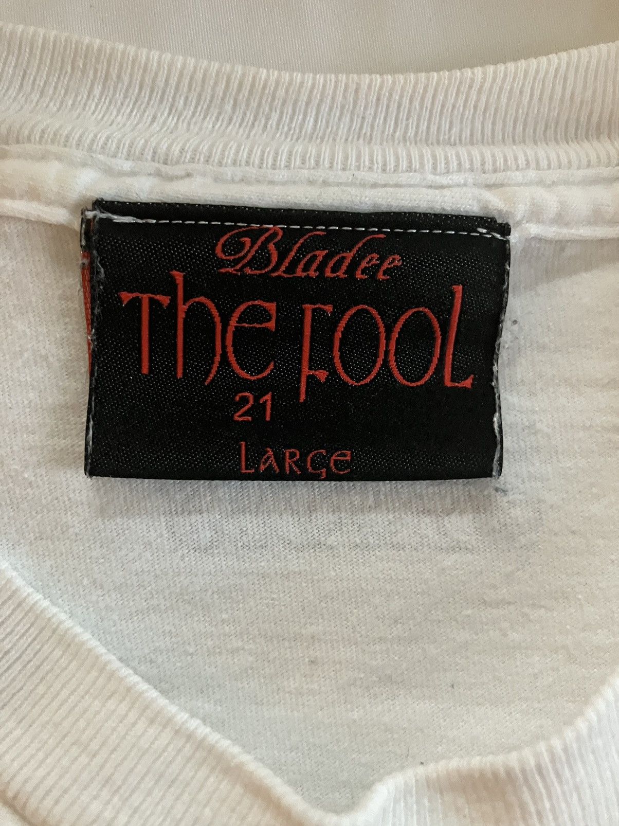 Drain Gang Bladee The Fool Tee | Grailed