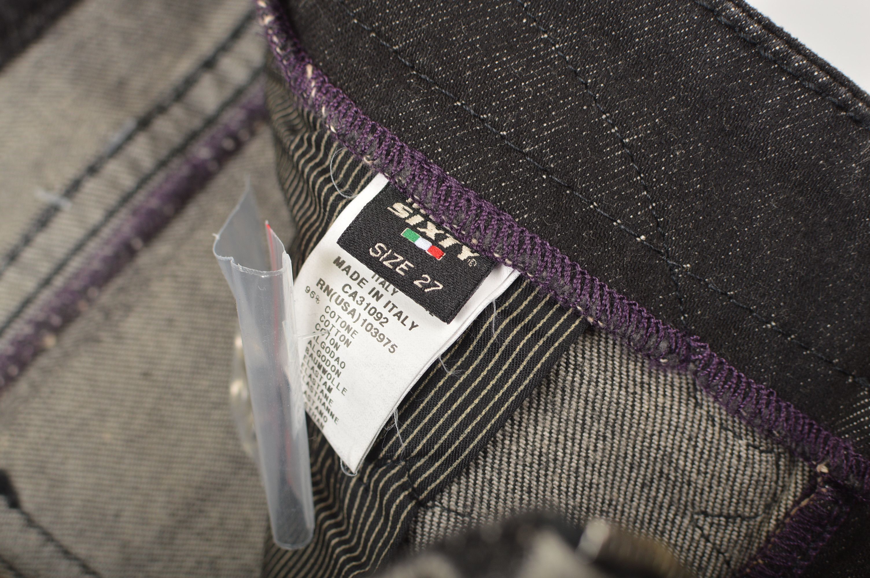 Miss Sixty × Vintage Miss Sixty 60 Fly J-Lot Trousers Vintage Y2K Denim Jeans Size 27" / US 4 / IT 40 - 5 Thumbnail