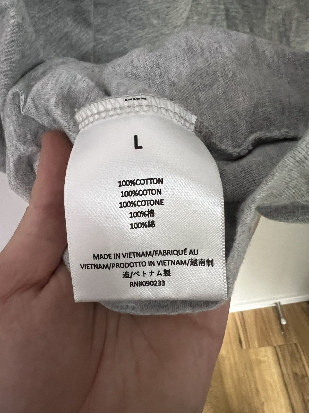 Essentials Fear Of God Essentials Men Oversized Grey Shirt Size US L / EU 52-54 / 3 - 8 Thumbnail