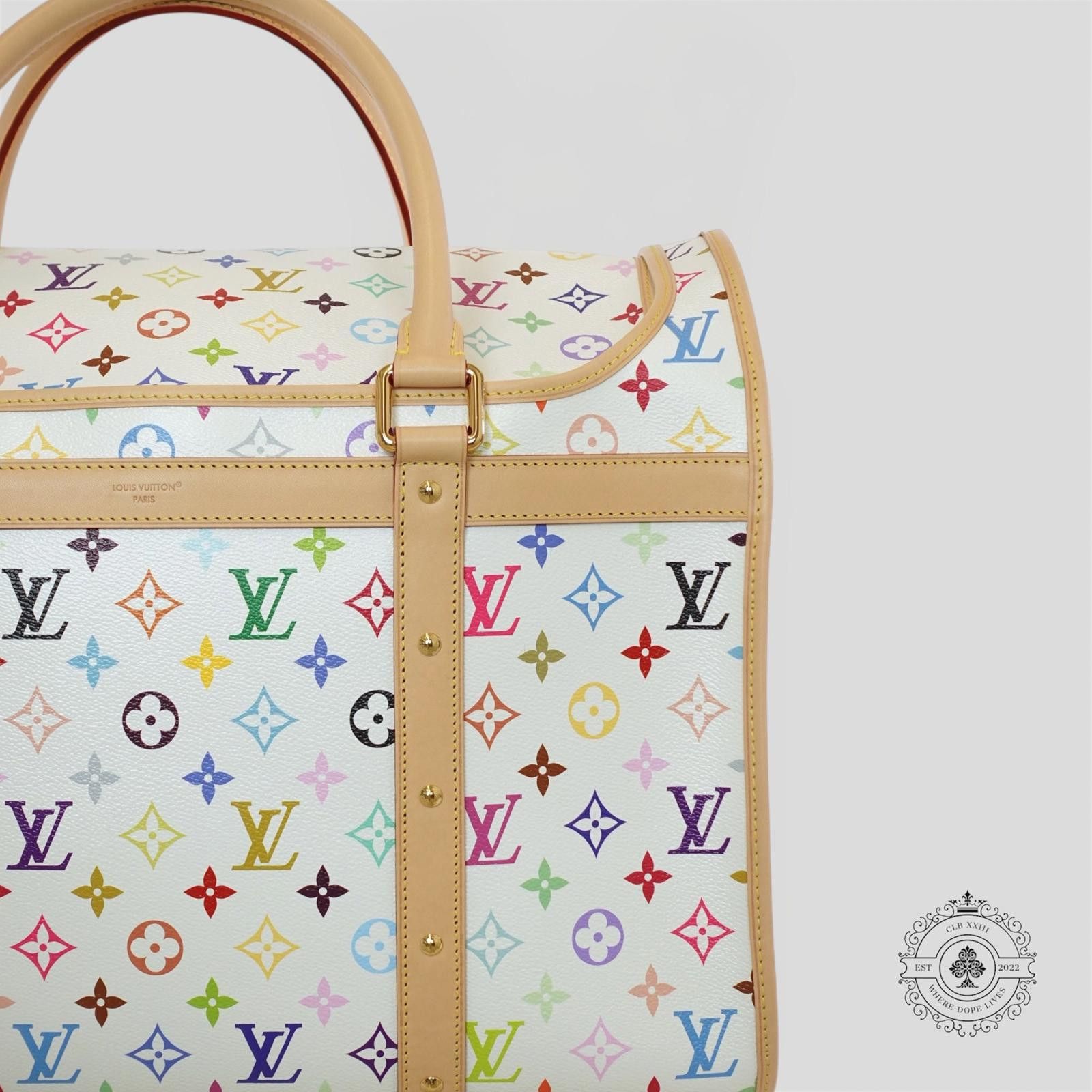 Louis Vuitton Louis Vuitton x Takashi Murakami Dog Bag in White Size ONE SIZE - 2 Thumbnail
