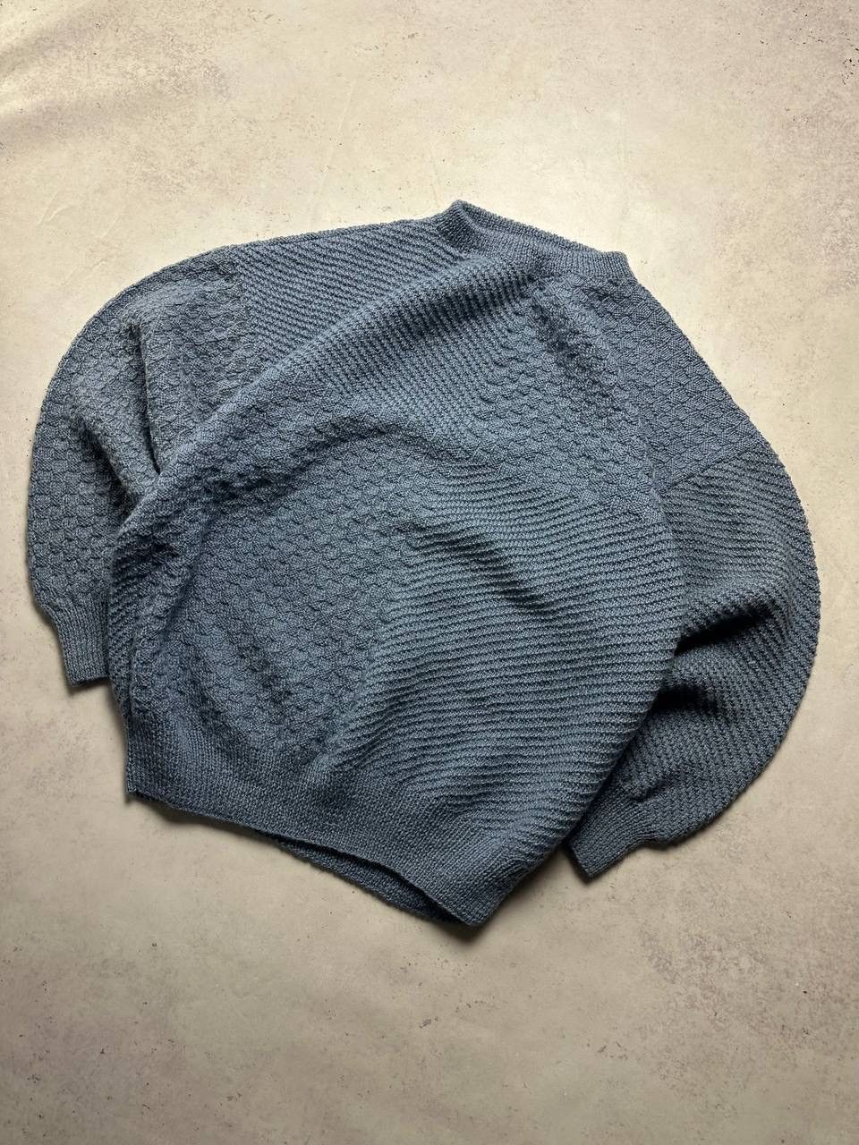 Vintage Vintage Custom Made Wool Knit Sweater Y2K L Size US L / EU 52-54 / 3 - 2 Thumbnail