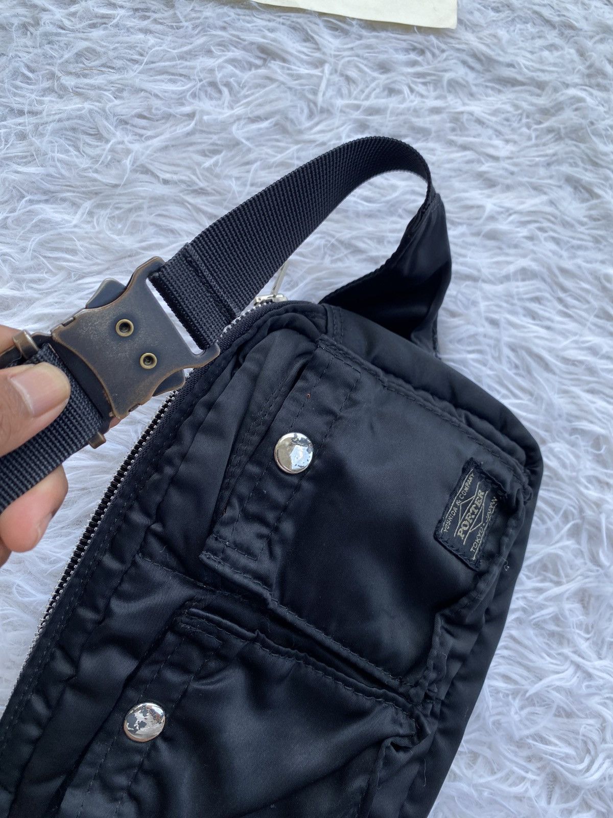 Porter Yoshida Porter 622-08723 Tanker Body Bag Waist Pouch used Size ONE SIZE - 20 Thumbnail
