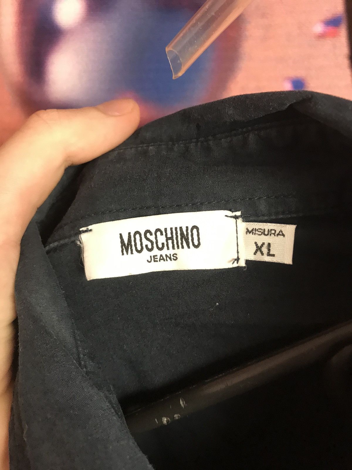 Moschino Moschino luxury streetwear shirt Size US XL / EU 56 / 4 - 4 Thumbnail