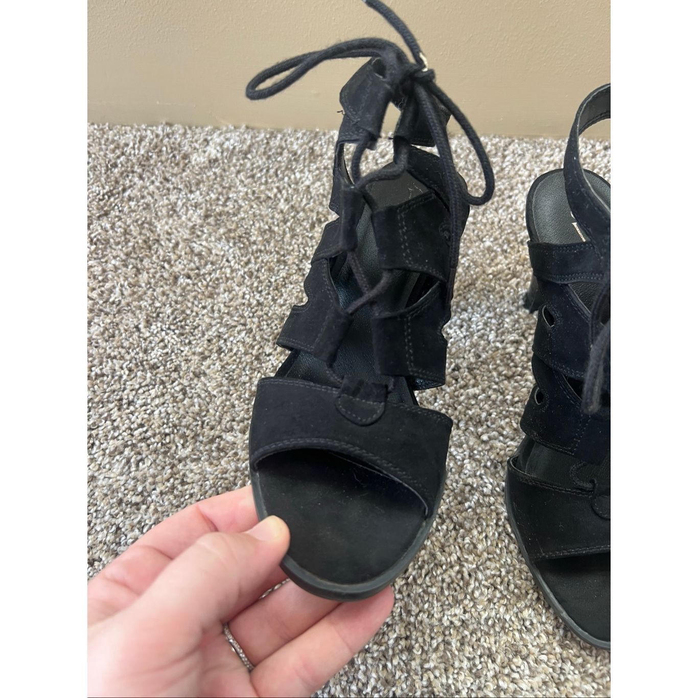Other Simply Vera Vera Wang Black Heels Woman’s Size 7.5 Preowned Size US 7.5 / IT 37.5 - 7 Thumbnail