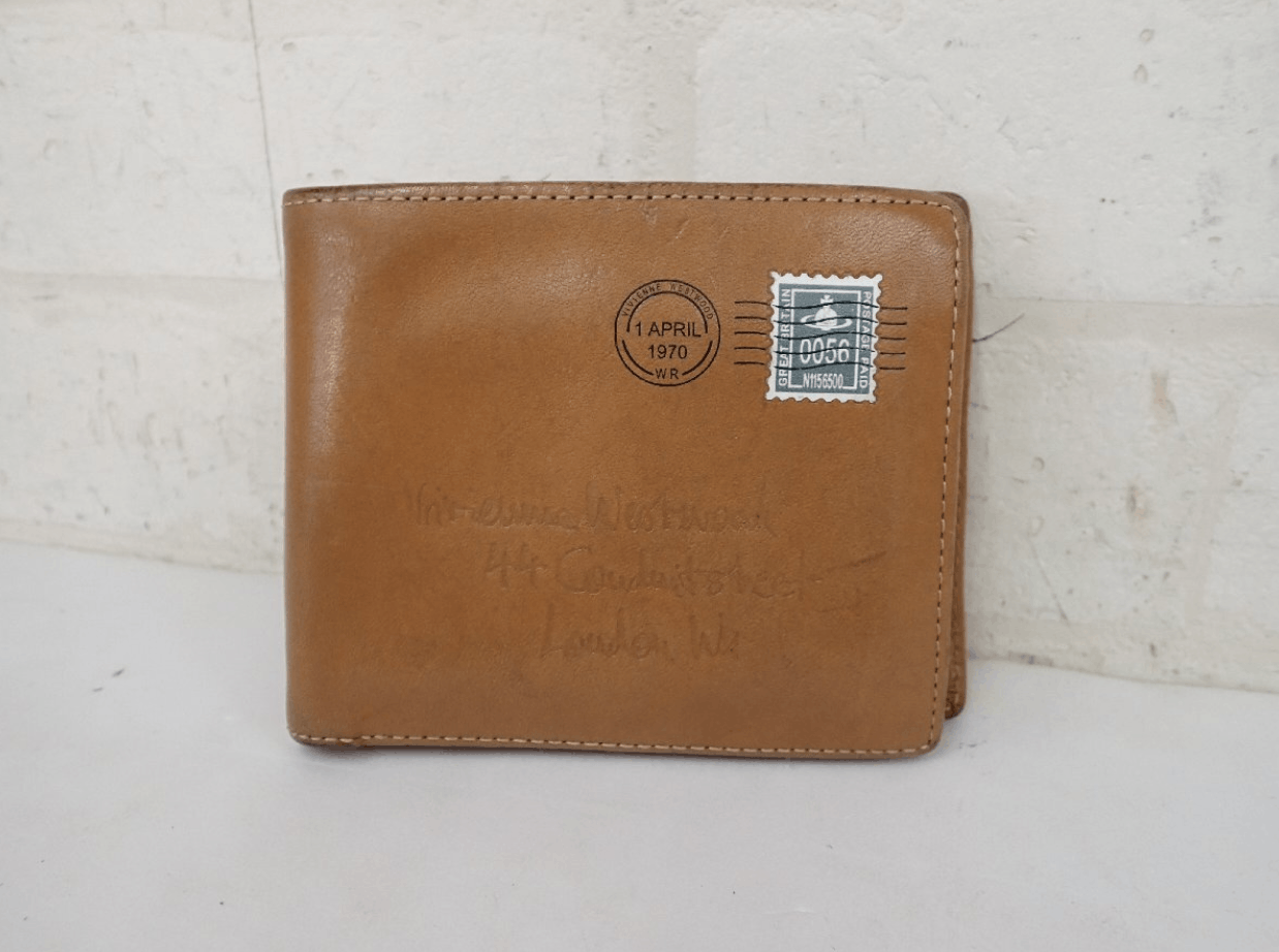 🐎 Postage Stamp Leather Wallet
