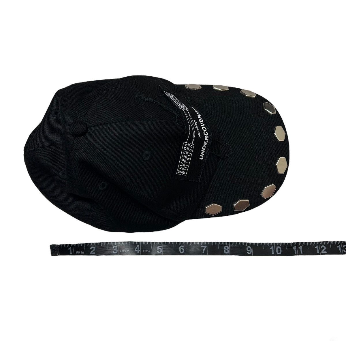 Undercover 620 UNDERCOVER Metal Studs Cap men black cotton madein Japan Size ONE SIZE - 16 Thumbnail