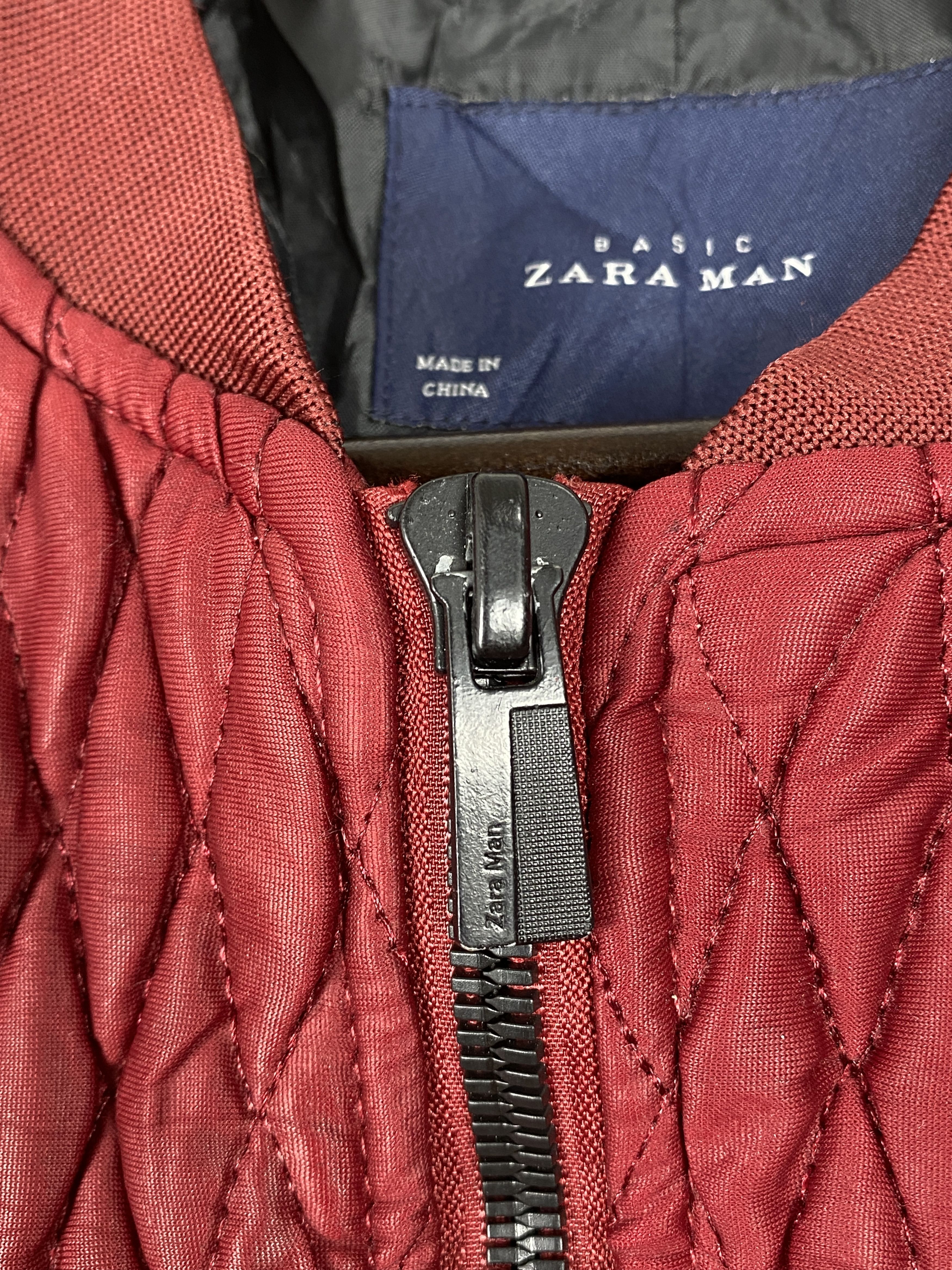 Vintage × Zara Vintage Zara Man Quilted Lining Jacket Size US XS / EU 42 / 0 - 3 Thumbnail
