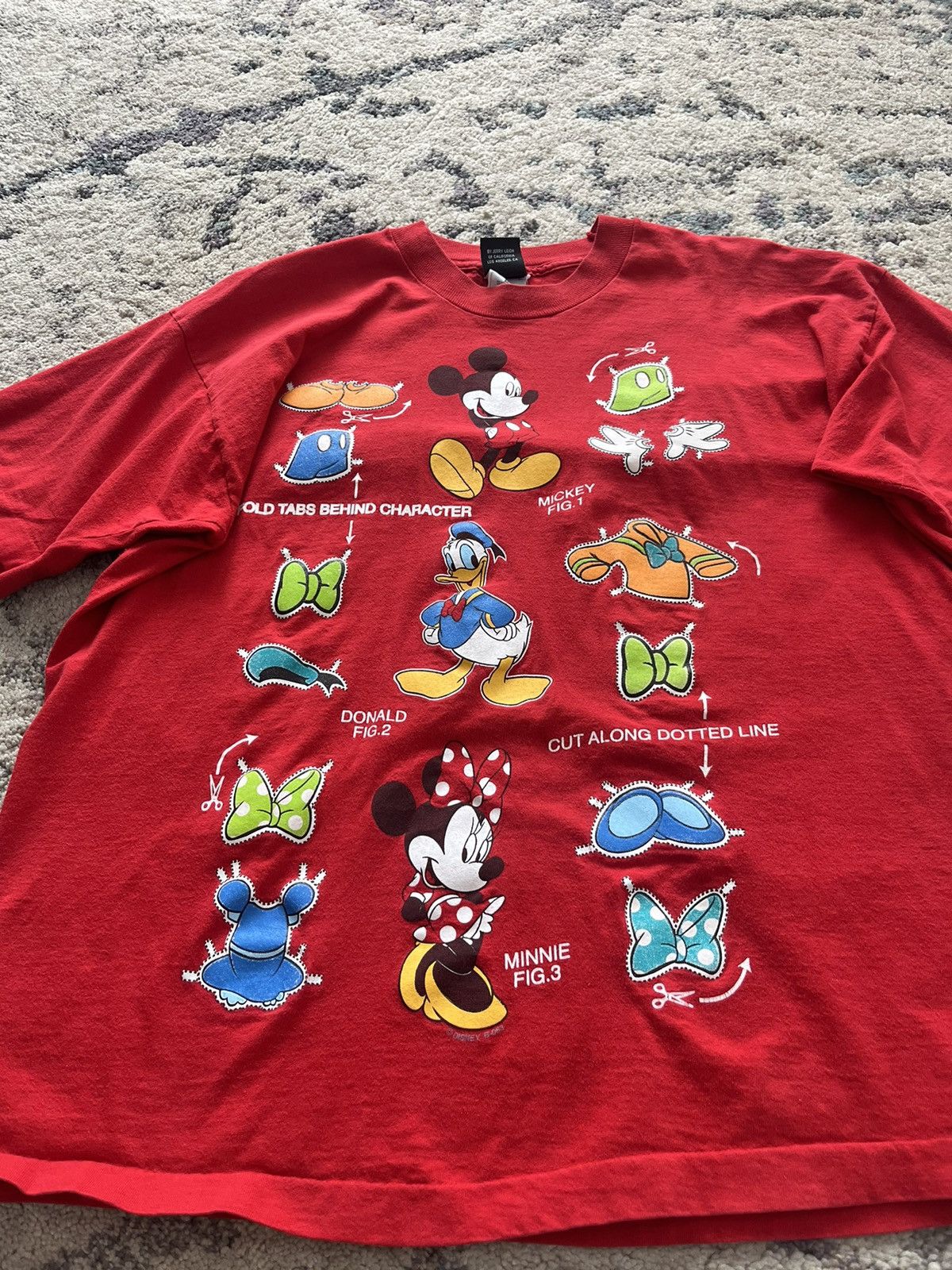 Disney × Vintage Vintage Disney Mickey Mouse Tee Size US XL / EU 56 / 4 - 2 Thumbnail
