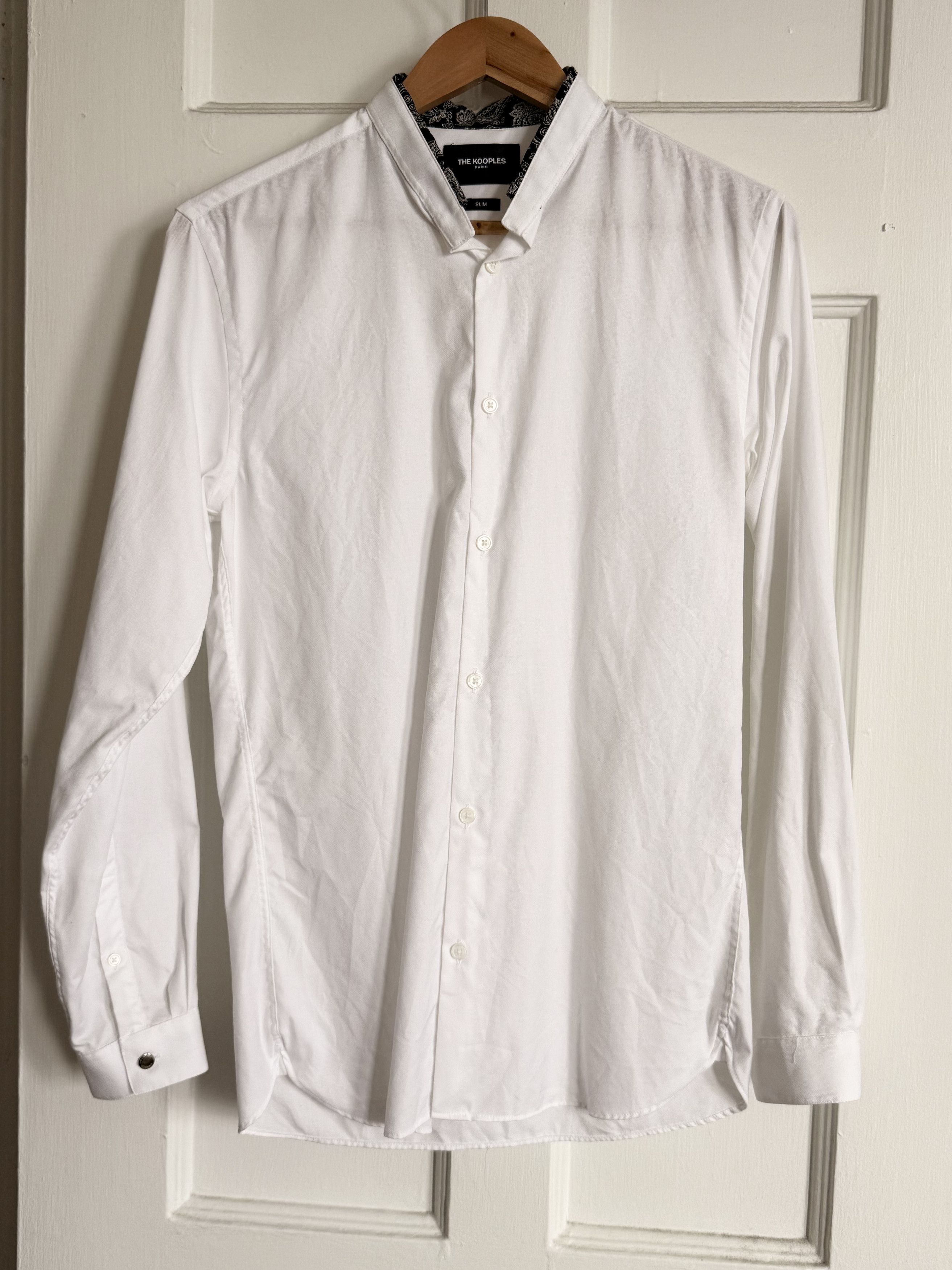The Kooples Paisley Bandana Officer Collar Shirt Size US S / EU 44-46 / 1 - 3 Thumbnail