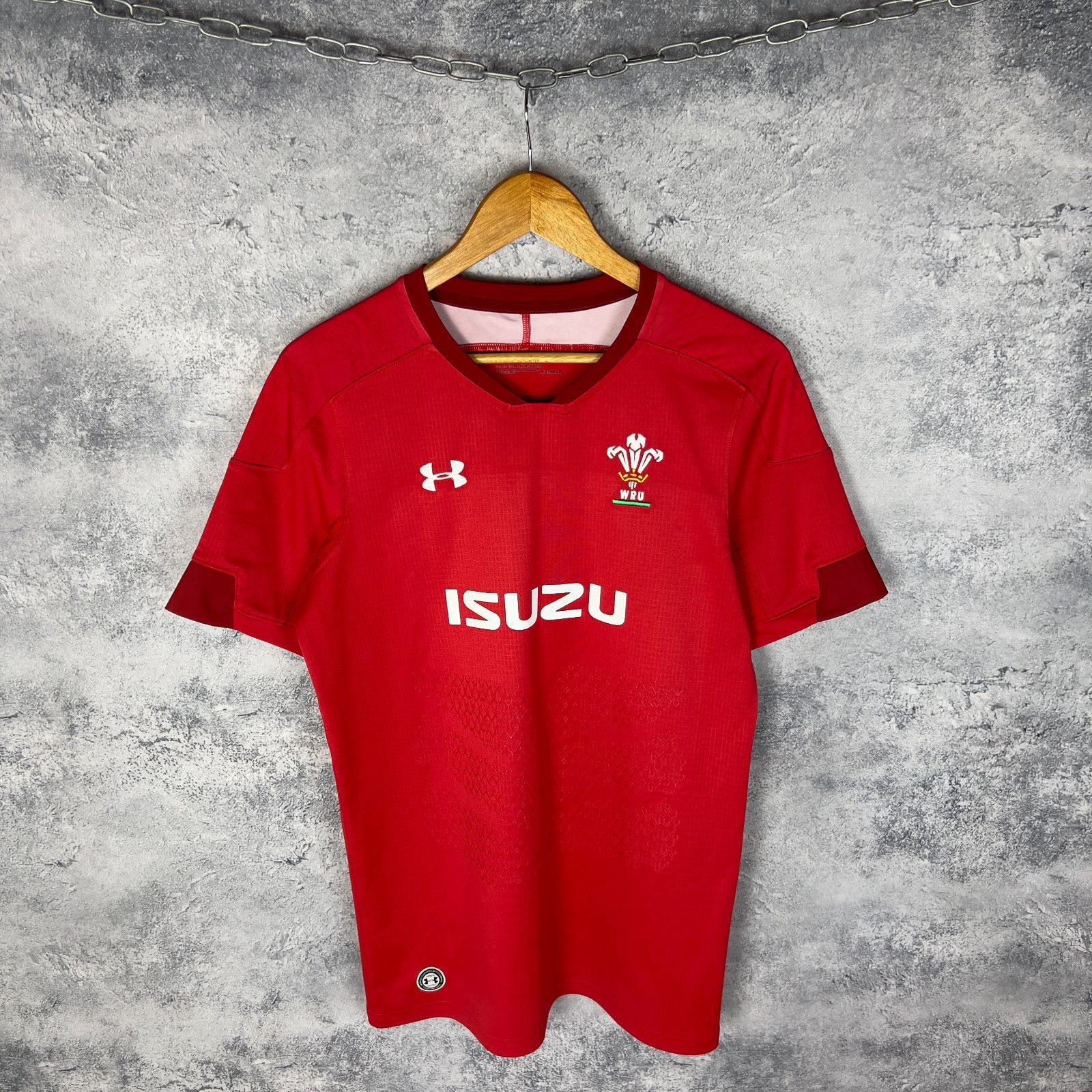 Under Armour Under Armour Wales Rugby Shirt Boys Size XL Red ` Size US S / EU 44-46 / 1 - 1 Thumbnail