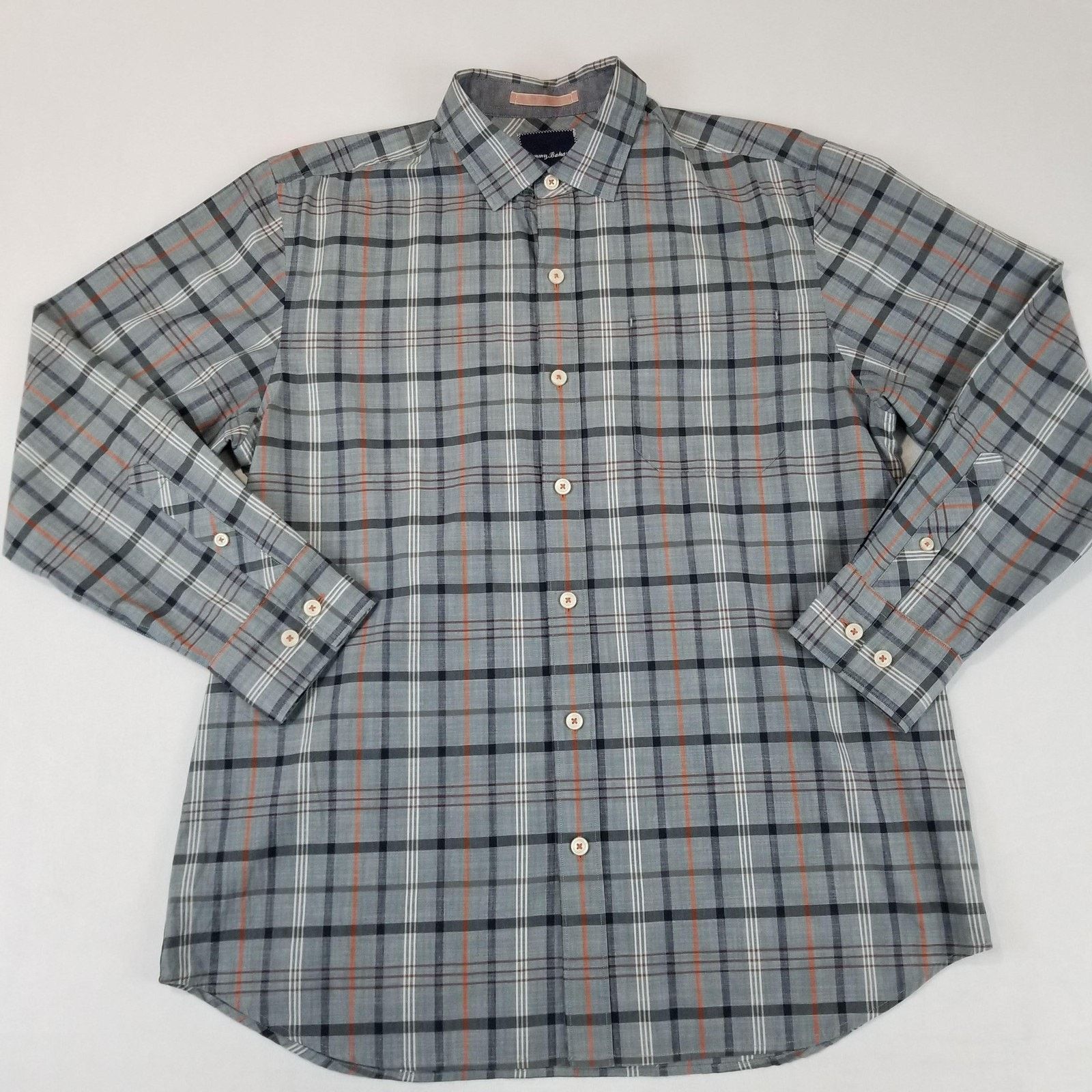 Tommy Bahama Tommy Bahama Shirt Mens Medium Plaid Button Up Casual Size US M / EU 48-50 / 2 - 1 Thumbnail