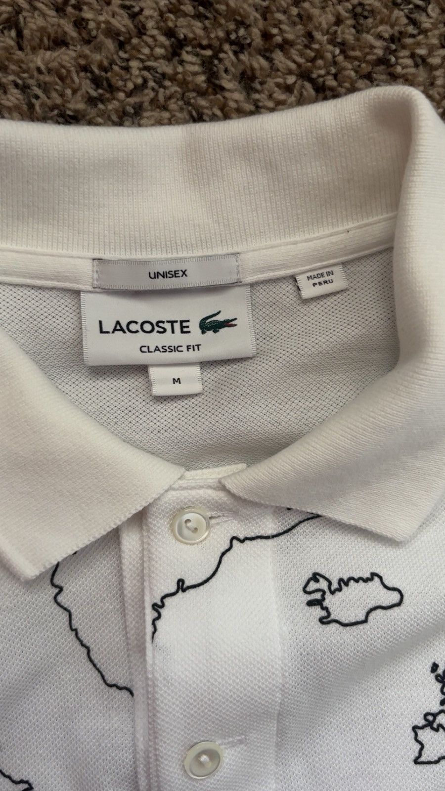 Lacoste Lacoste world wide polo Size US M / EU 48-50 / 2 - 3 Thumbnail