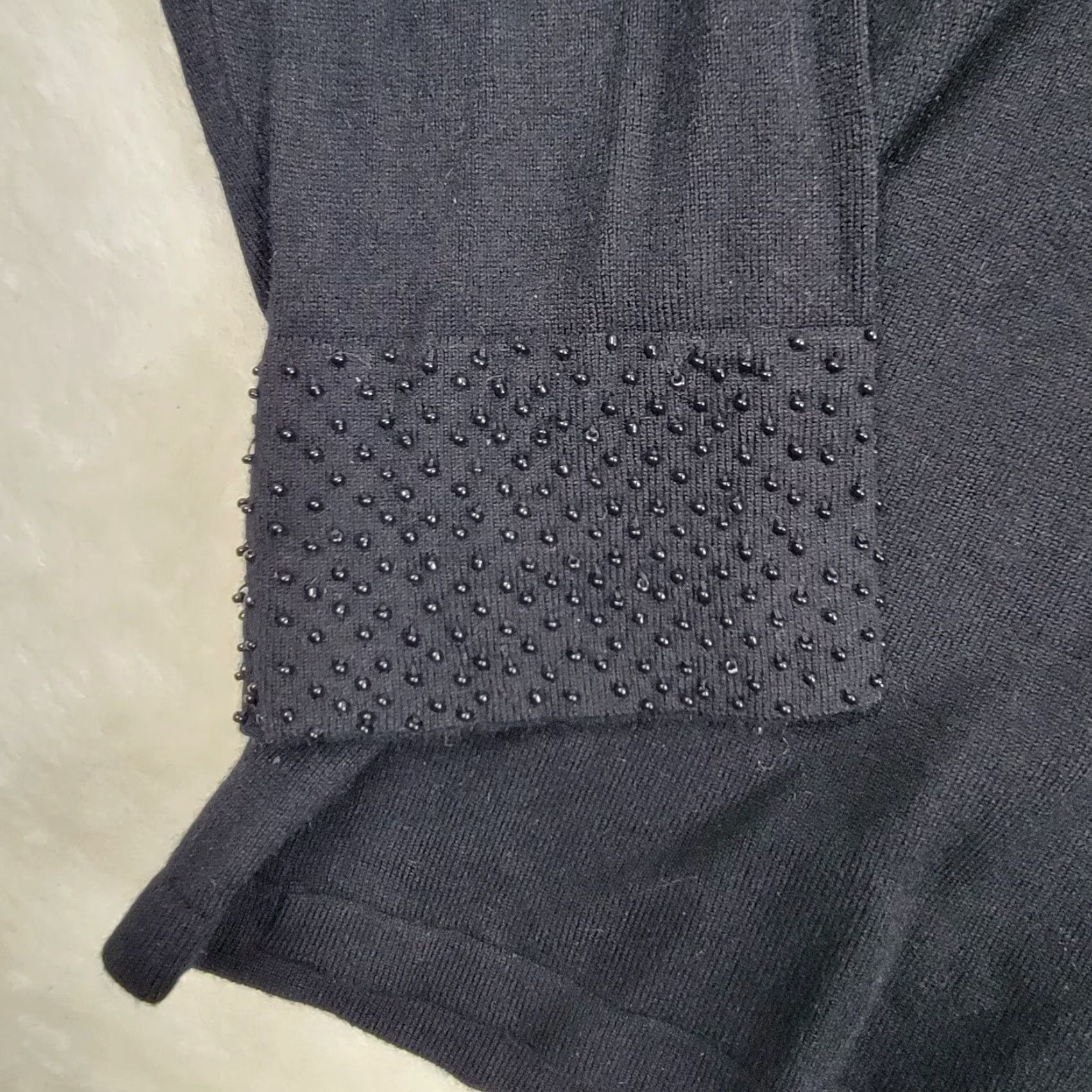 Charter Club Vintage? No — CHARTER CLUB Sweater Womens XL Pullover Black Luxury V Neck Size XL / US 12-14 / IT 48-50 - 5 Thumbnail
