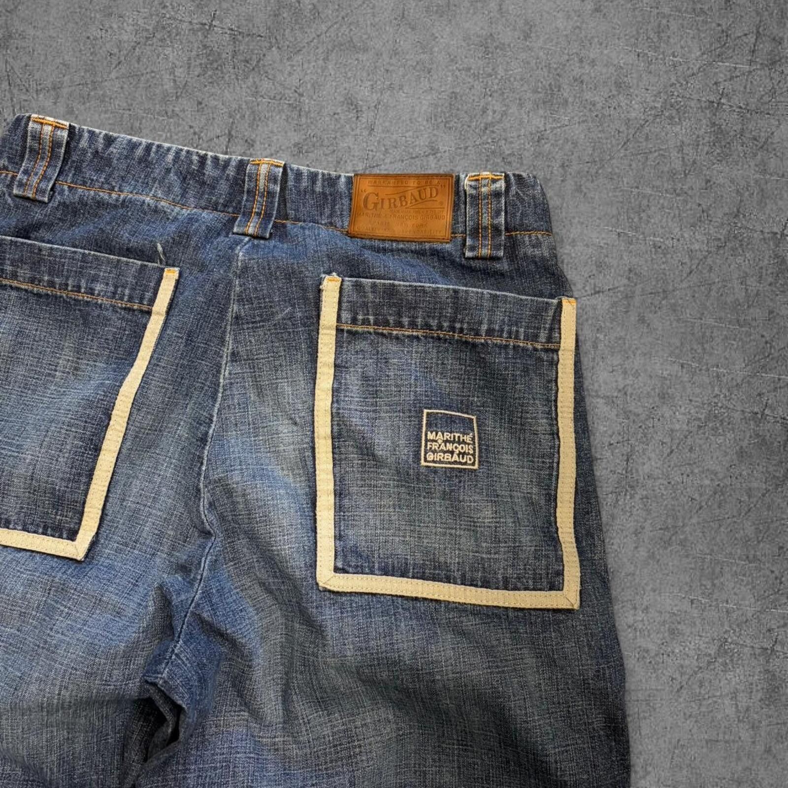 Marithe + Francois Girbaud Y2K Marithé & Francois Girbaud Baggy Strap Jeans Size US 32 / EU 48 - 8 Thumbnail