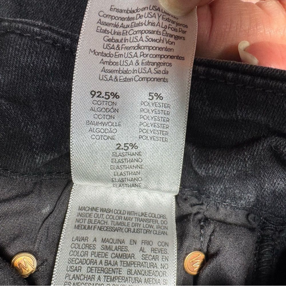 MOTHER MOTHER The Looker Skinny Black Not Guilty Jeans Size 27 Size 27" / US 4 / IT 40 - 8 Thumbnail