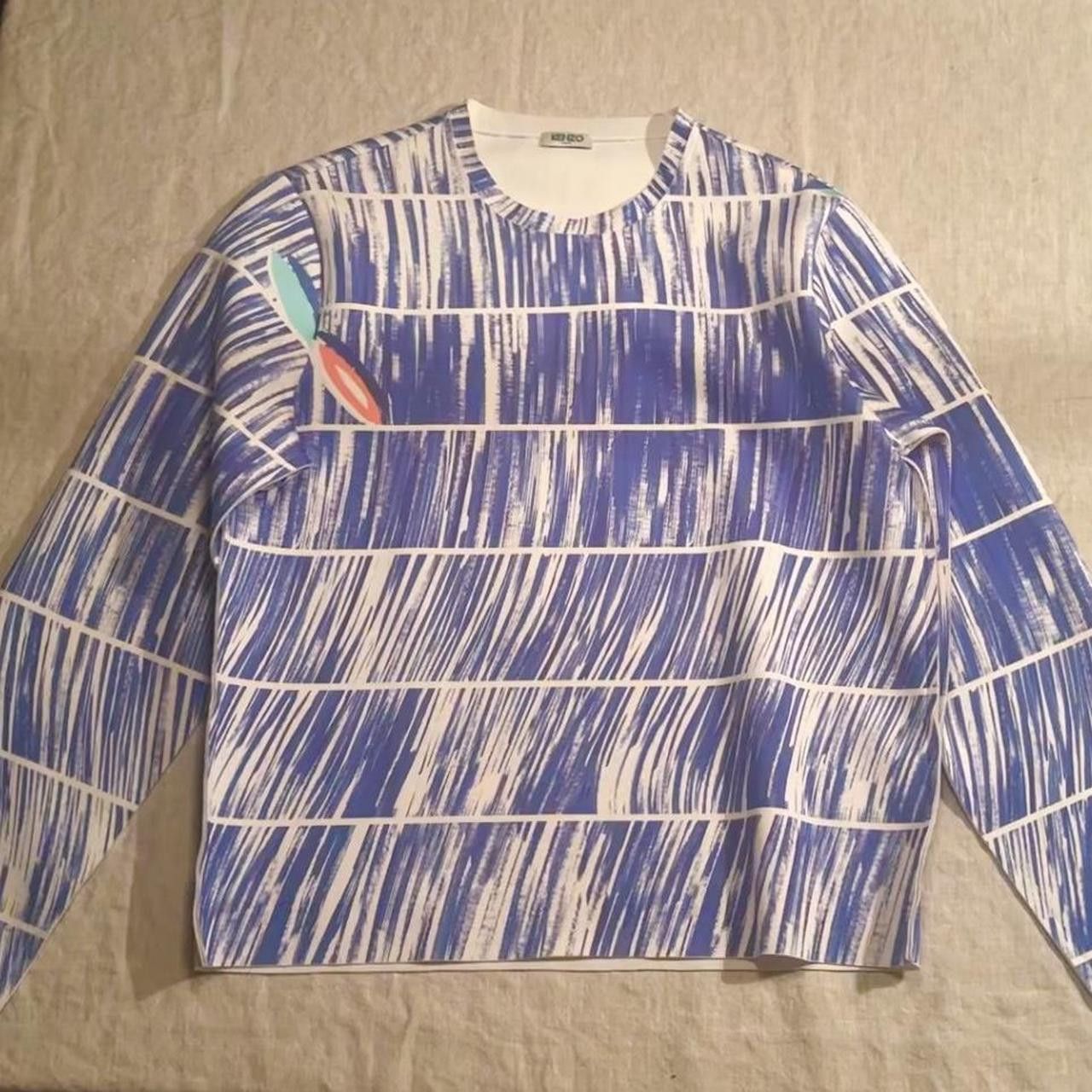 Kenzo Kenzo printed neoprene sweatshirt Size US M / EU 48-50 / 2 - 1 Thumbnail