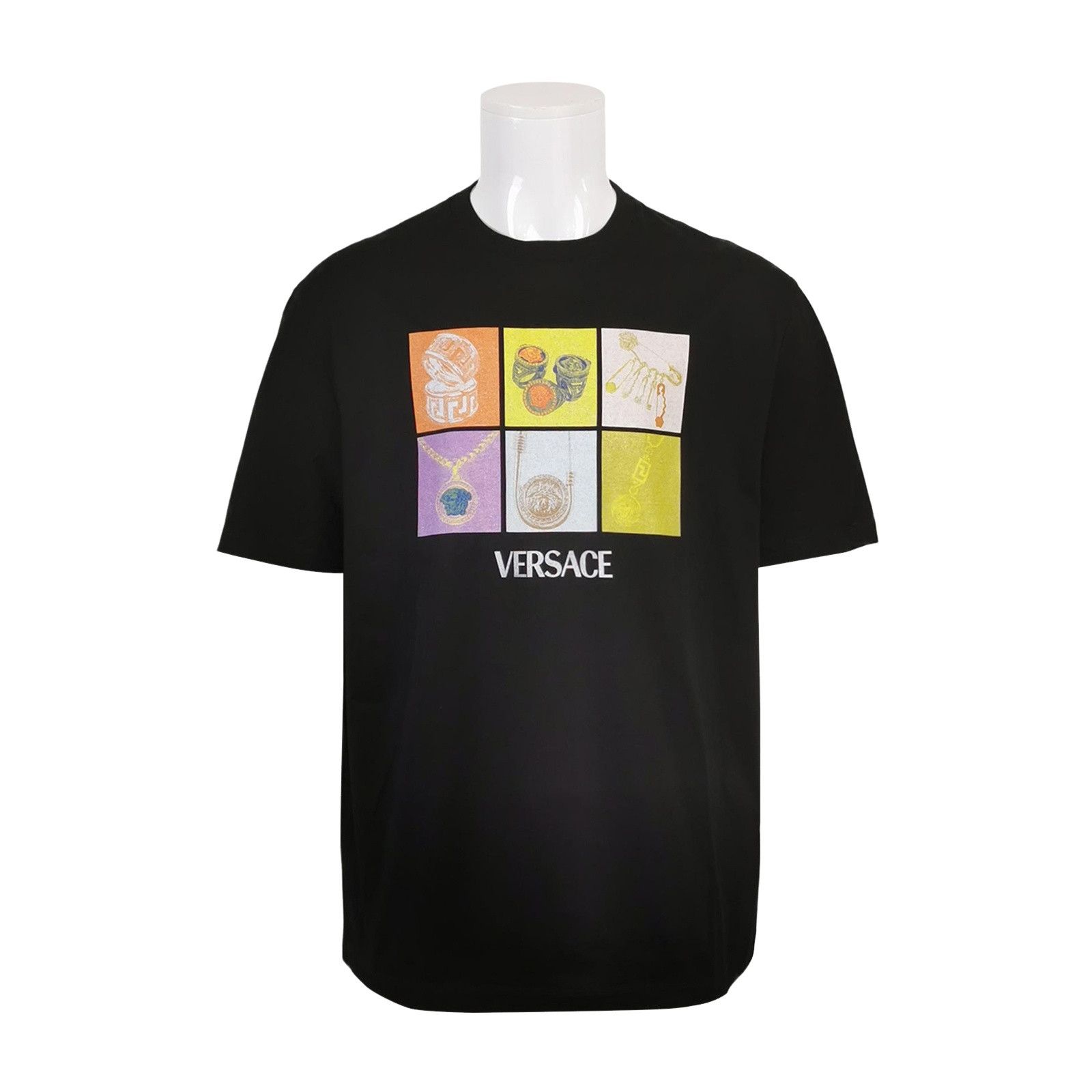 Versace Versace Graphic Accessory Print T-Shirt XL Size US XL / EU 56 / 4 - 1 Thumbnail