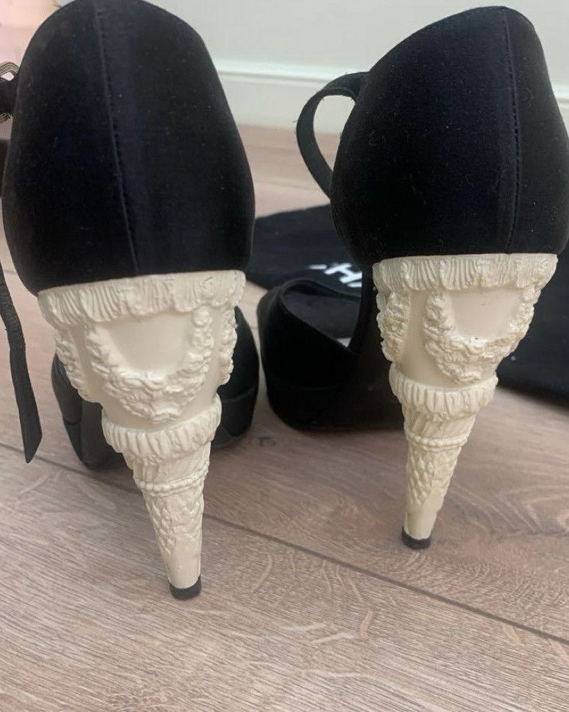 Chanel Chanel Wedding Cake heels Size US 8 / IT 38 - 5 Thumbnail