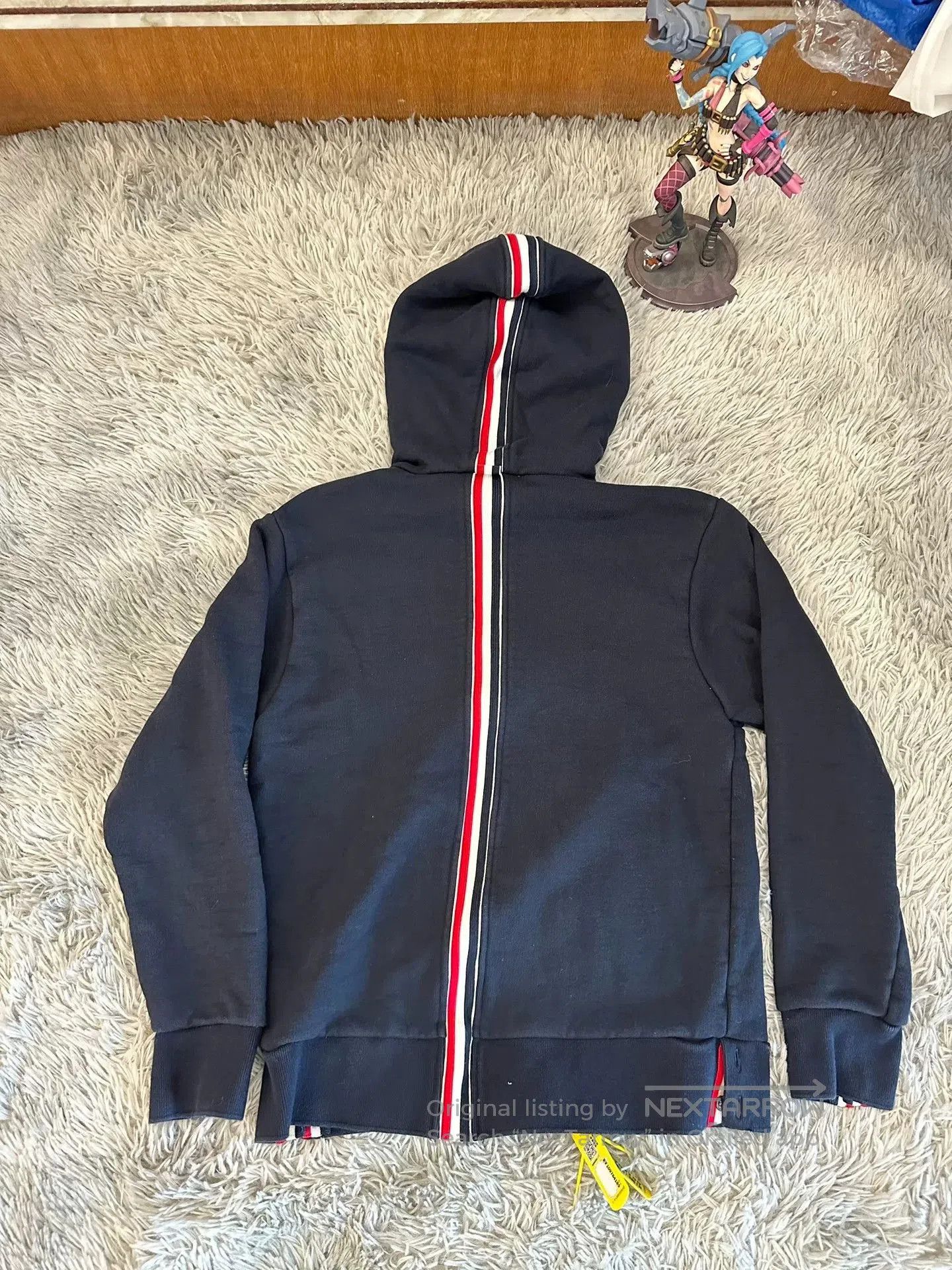 Thom Browne Thom Browne Striped Zip Hoodie. Size S / US 4 / IT 40 - 2 Thumbnail
