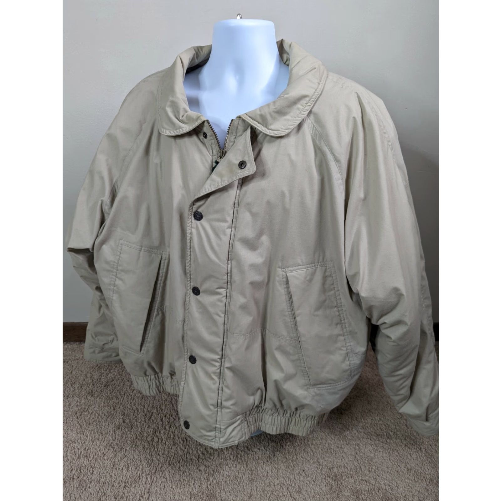Vintage VINTAGE Field & STREAM Beige Parka Insulated Winter Coat Mens 2XL Jacket Size US XXL / EU 58 / 5 - 4 Thumbnail