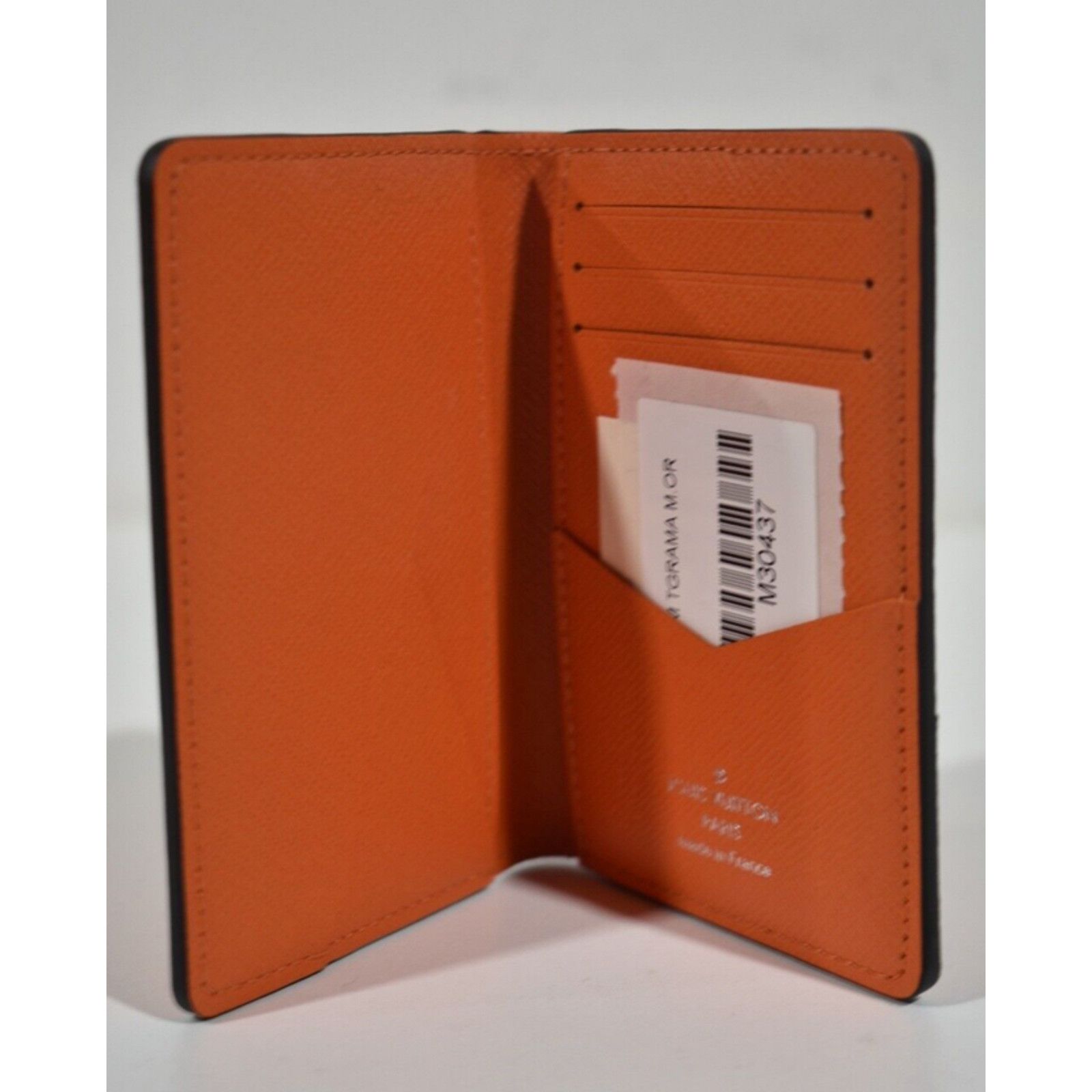 Louis Vuitton Louis Vuitton Orange Monogram Logo Pocket Organizer Wallet Size ONE SIZE - 6 Thumbnail
