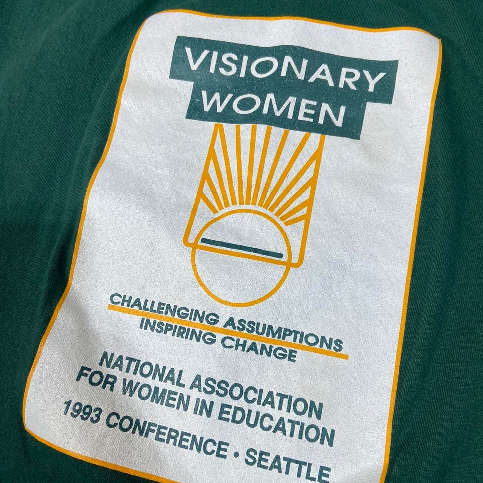 Hanes 90s visionary women 1994 conference Size US XL / EU 56 / 4 - 2 Thumbnail