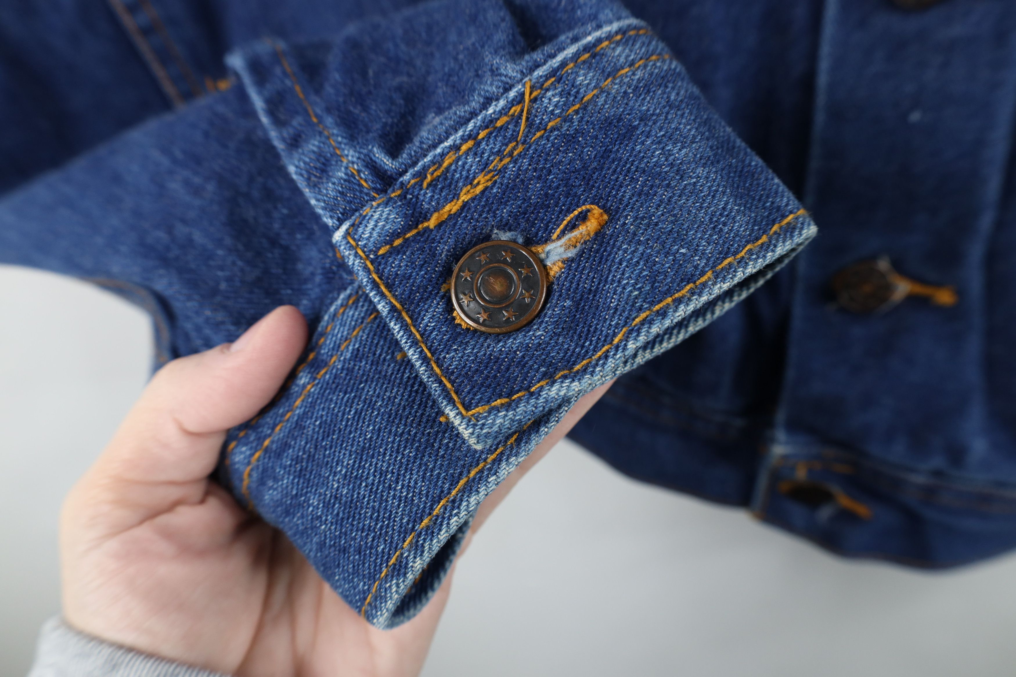 Vintage Vintage 90s Streetwear Denim Jean Trucker Jacket Blue Cotton Size US XXL / EU 58 / 5 - 5 Thumbnail