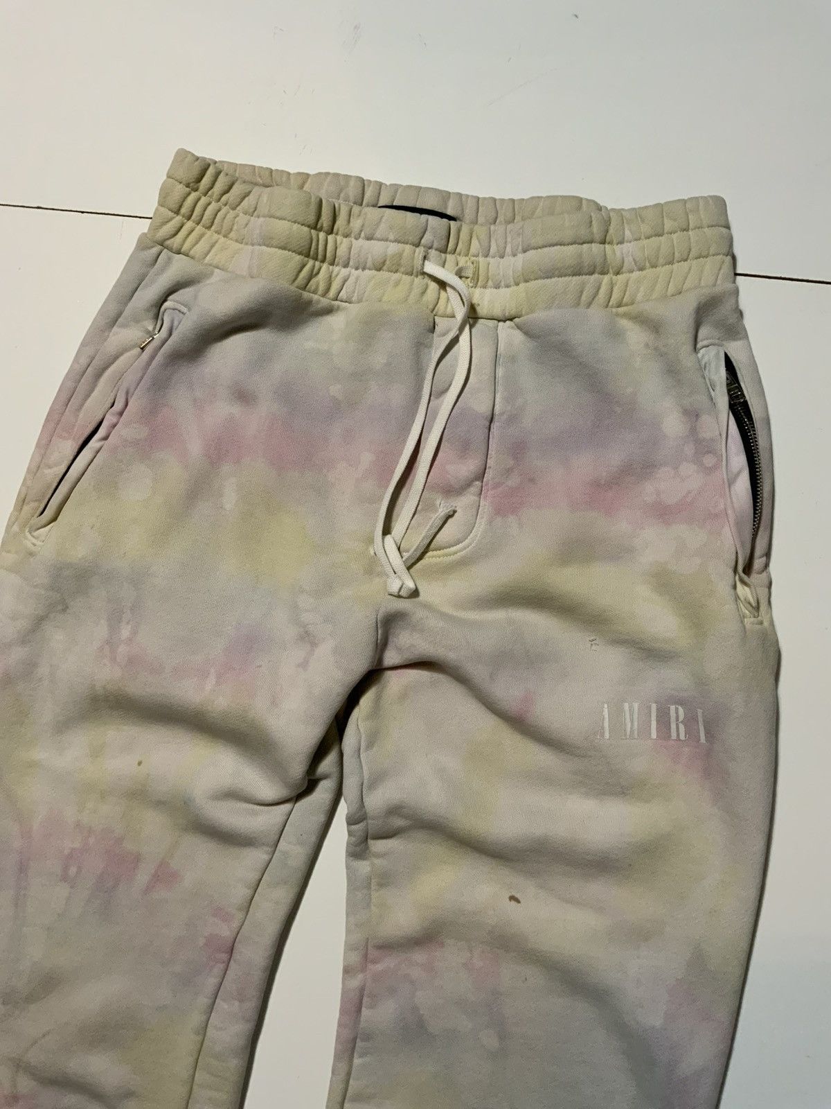 Amiri $790 Amiri Tie Dye LoopBack Midweight Jogger Sweatpants Size US 34 / EU 50 - 8 Thumbnail