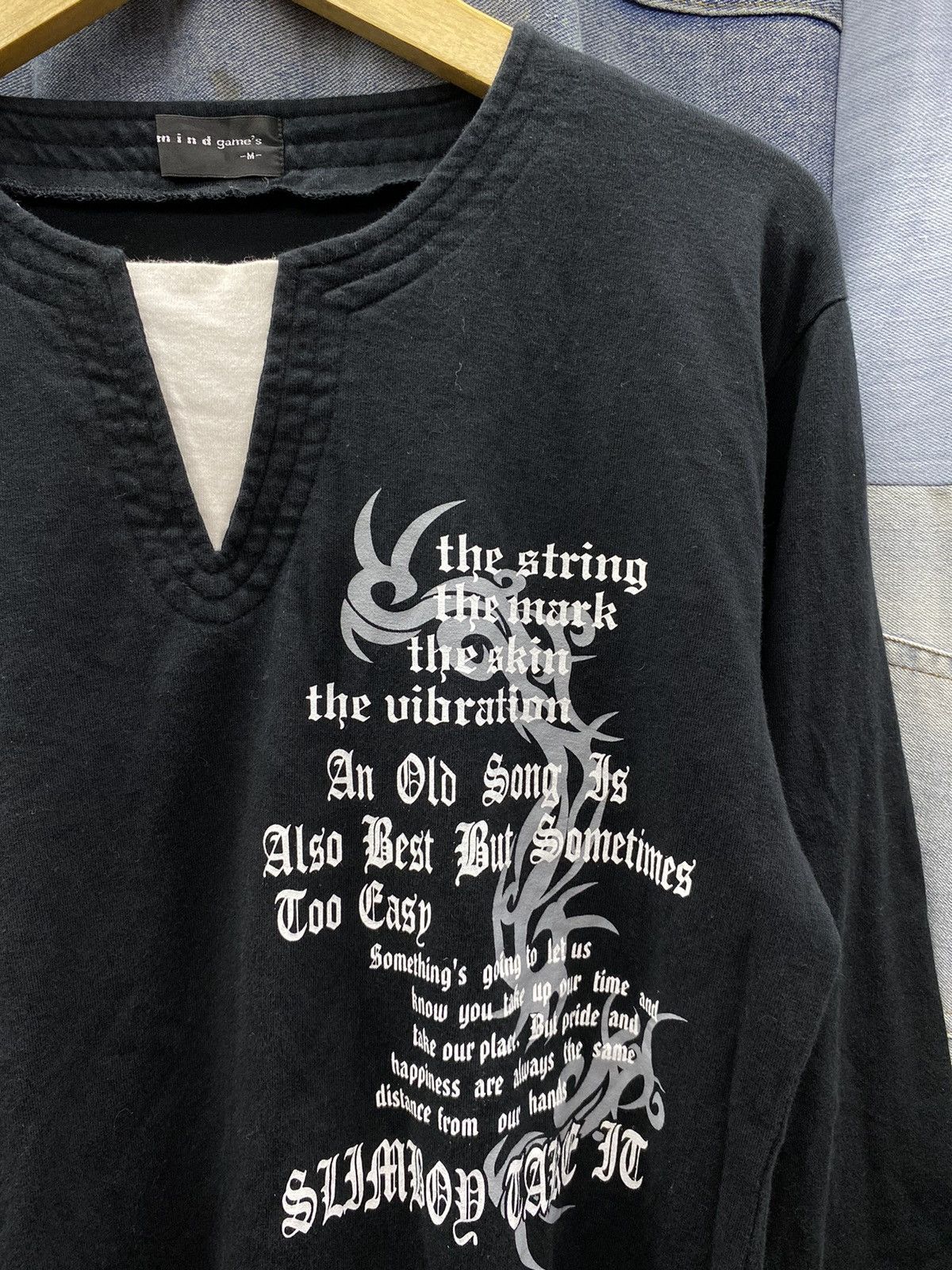 Beauty Beast × If Six Was Nine × Japanese Brand undefined tribal poem longsleeve style mindgame japan Size US M / EU 48-50 / 2 - 3 Thumbnail