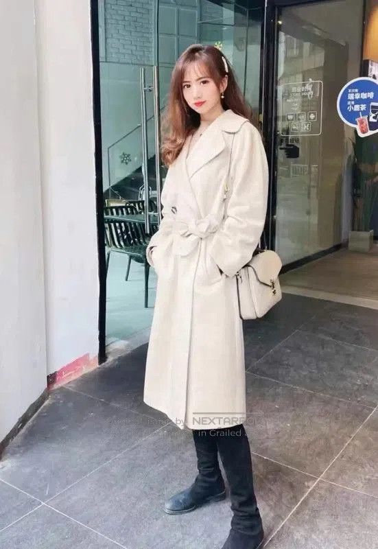Max Mara MaxMara Elegant Winter Wool Coat for Women . Size XXS / US 00 / IT 34 - 2 Thumbnail