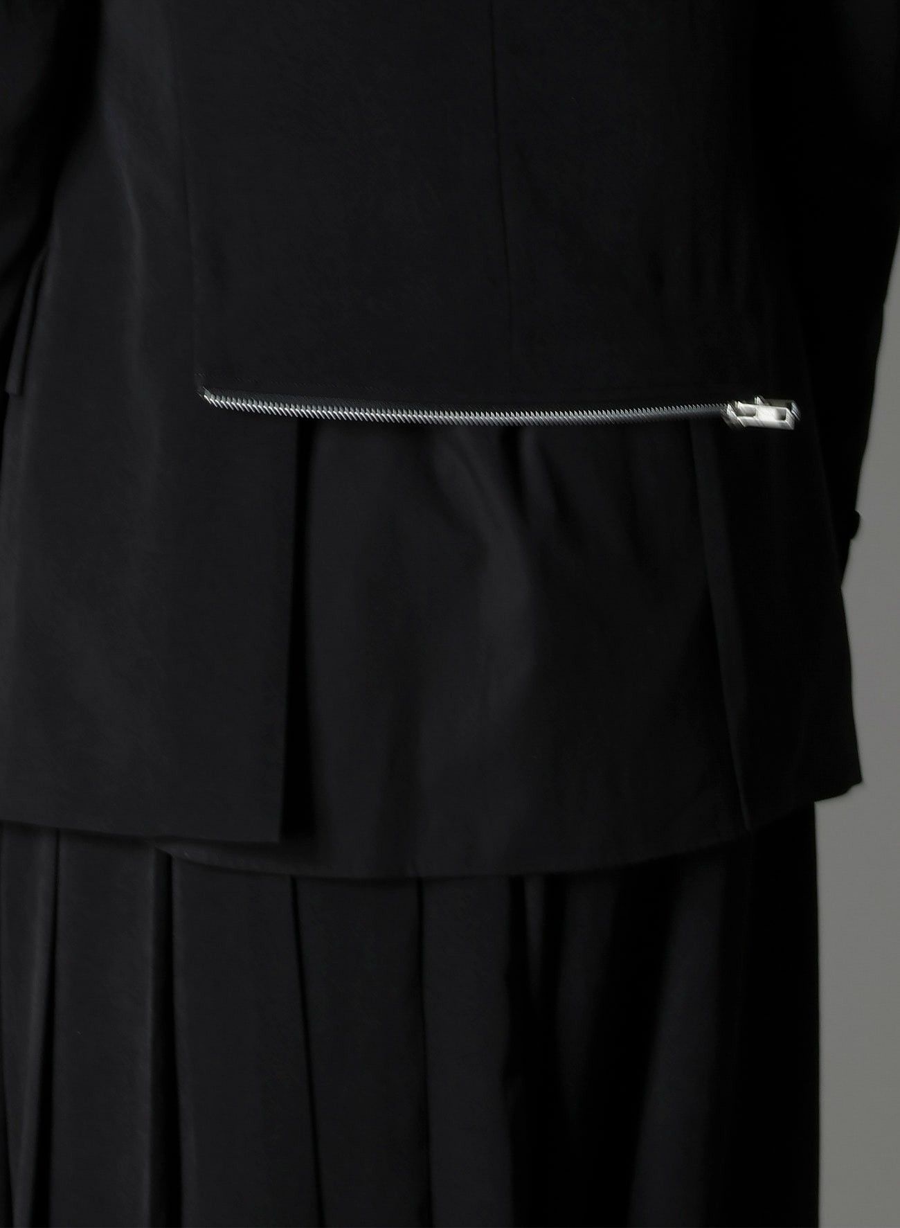 Yohji Yamamoto Yohji Yamamoto Ground Y - CREPE DE CHINE BAG PLEATED JACKET Size US L / EU 52-54 / 3 - 11 Thumbnail
