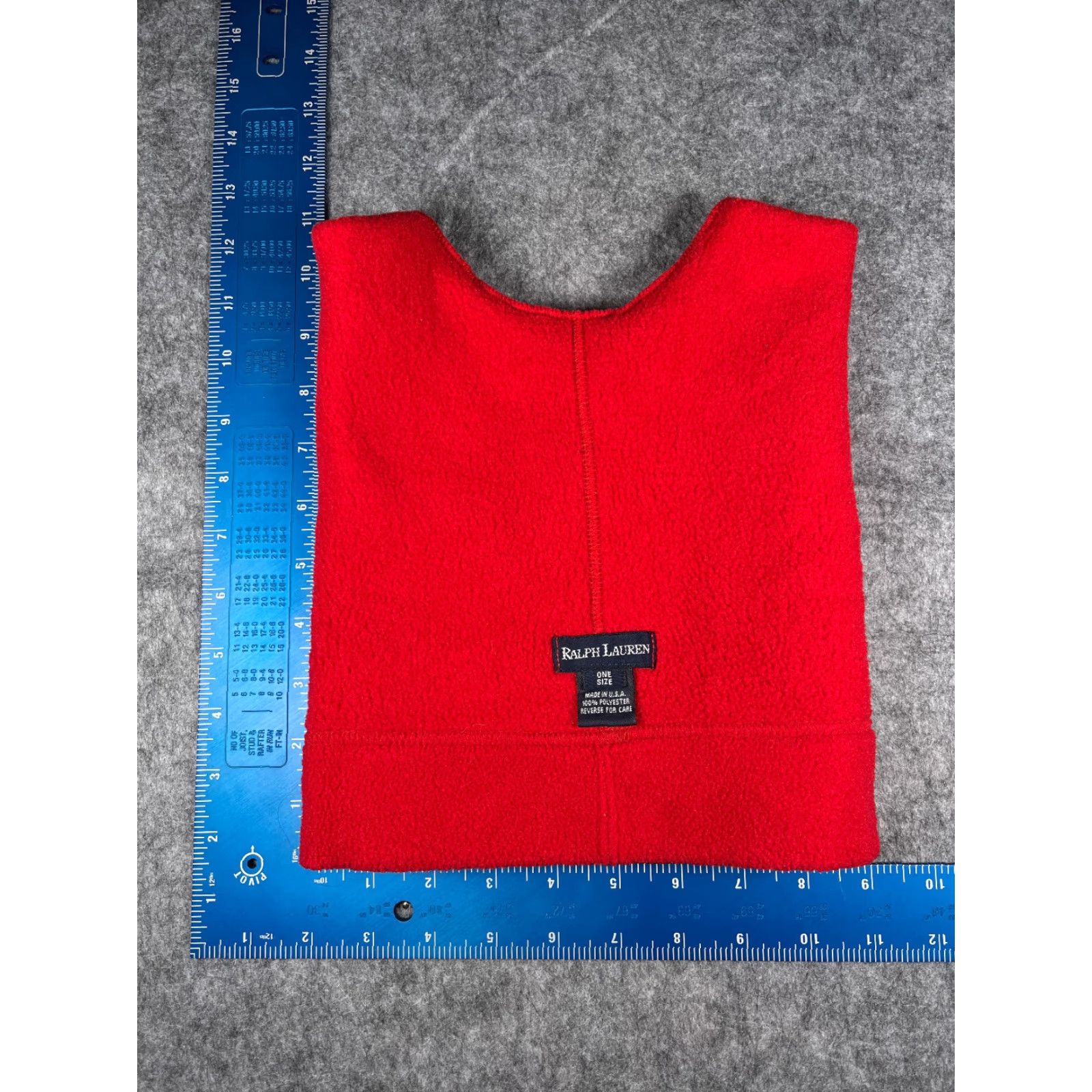 Vintage VINTAGE Ralph Lauren Beanie Toque Adult One Size Red Knit Polyester Made USA Size ONE SIZE - 7 Thumbnail