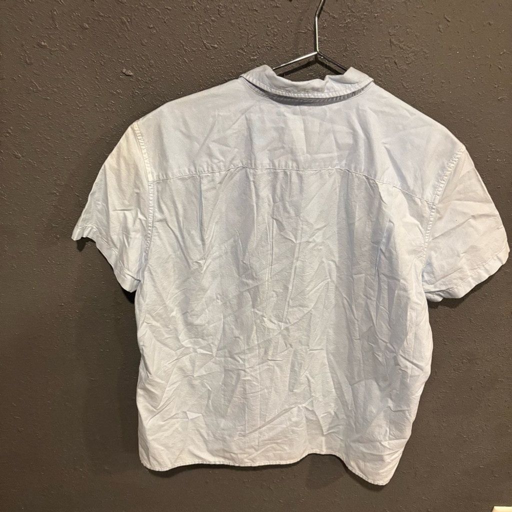 American Eagle Outfitters Men's American Eagle Short Sleeve Button Up Shirt Size US XL / EU 56 / 4 - 4 Thumbnail