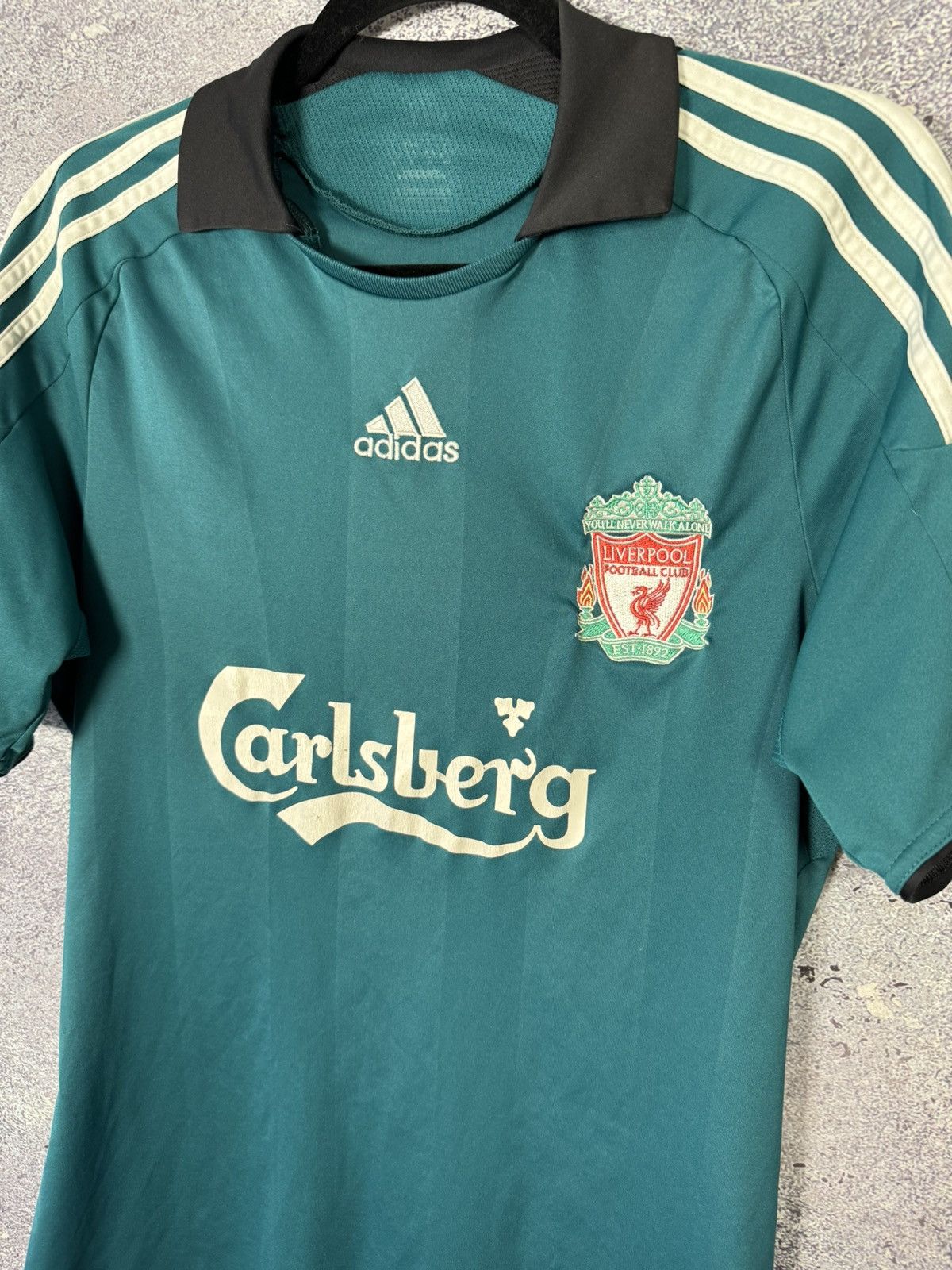 Adidas × Vintage TORRES Vintage Liverpool 2008/09 Third Adidas Soccer Jersey Size US S / EU 44-46 / 1 - 8 Thumbnail