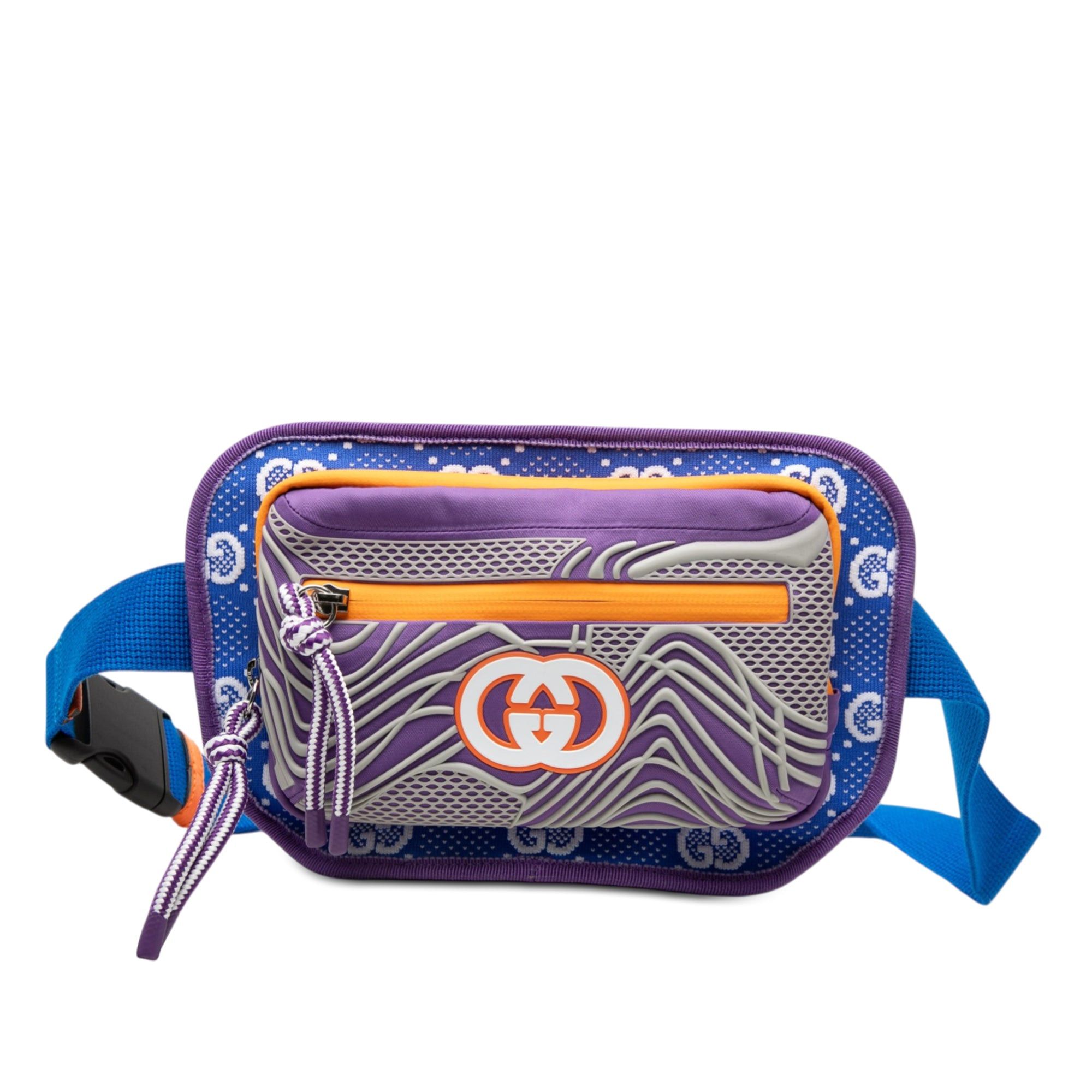 Gucci GG Nylon and Rubber Belt Bag Size ONE SIZE - 1 Thumbnail